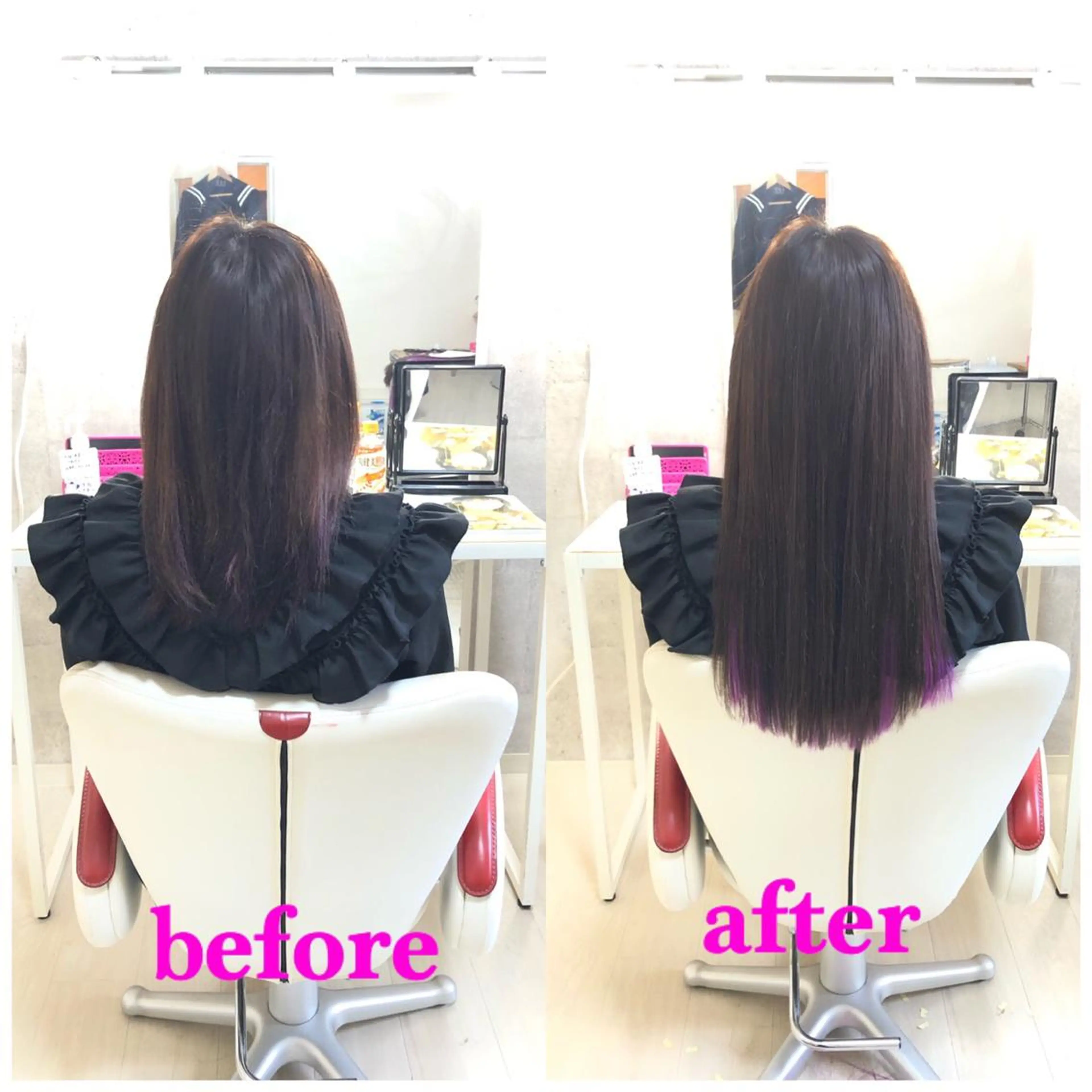 ロング エクステ 🌸ドレスアップ 心斎橋店🌸のヘアスタイル