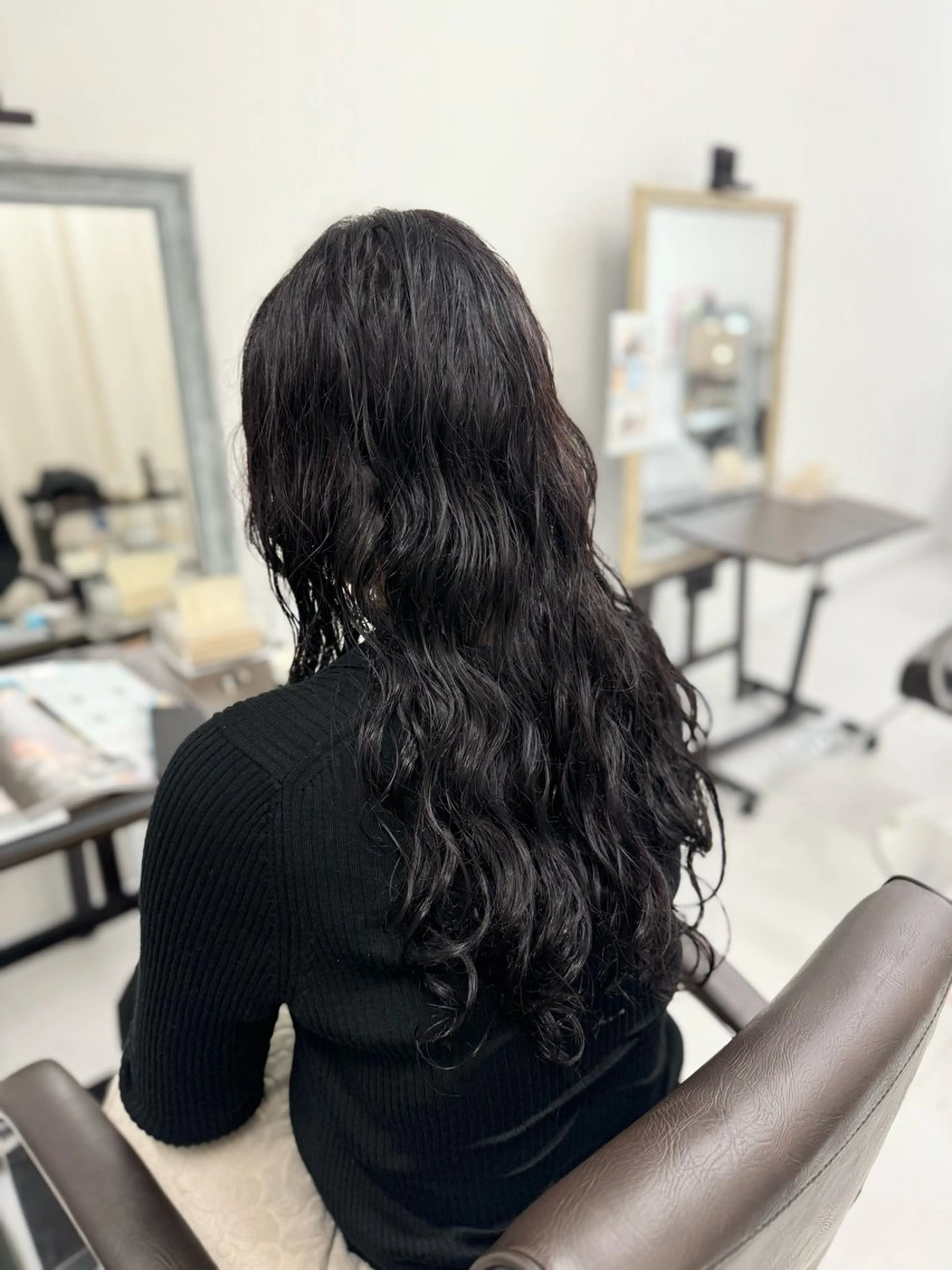 ロング カラー 田島拓海 ボブカットのヘアスタイル