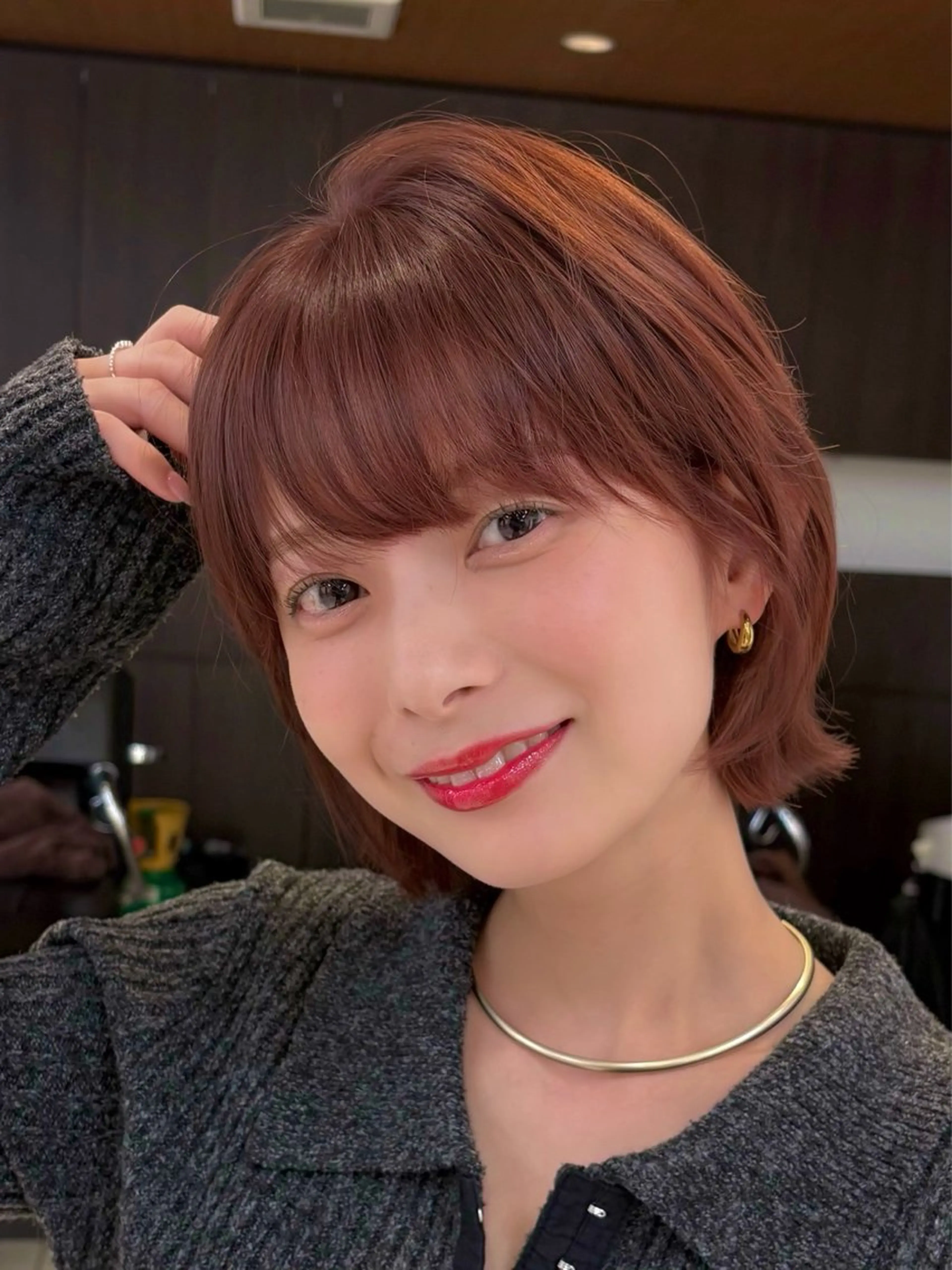 【🍒期間限定🍒】ブリーチなしでもツヤ髪に｜カット＋ダメージレス髪質改善カラーの写真