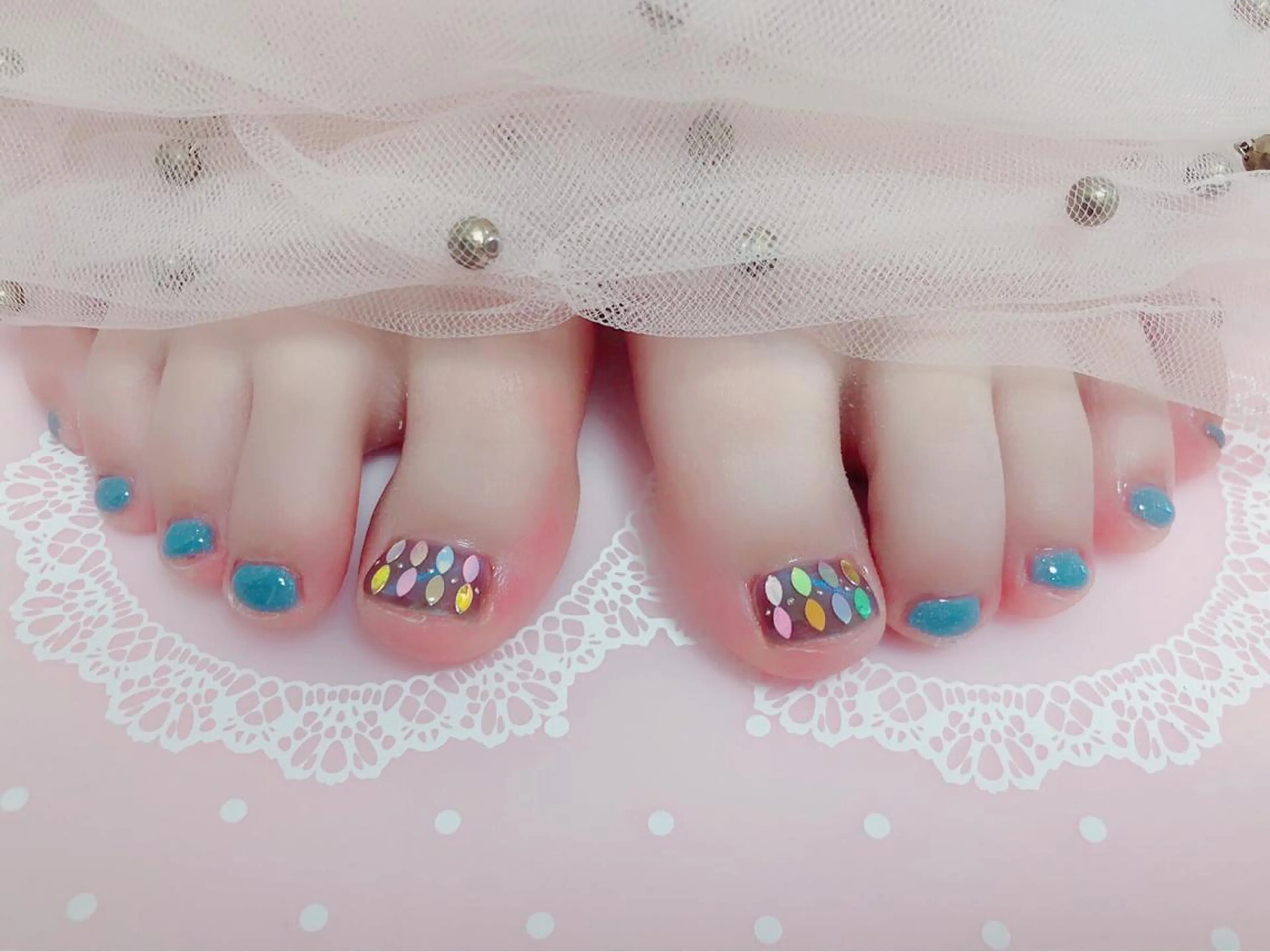 ネイル マジック ミラーのネイルデザイン