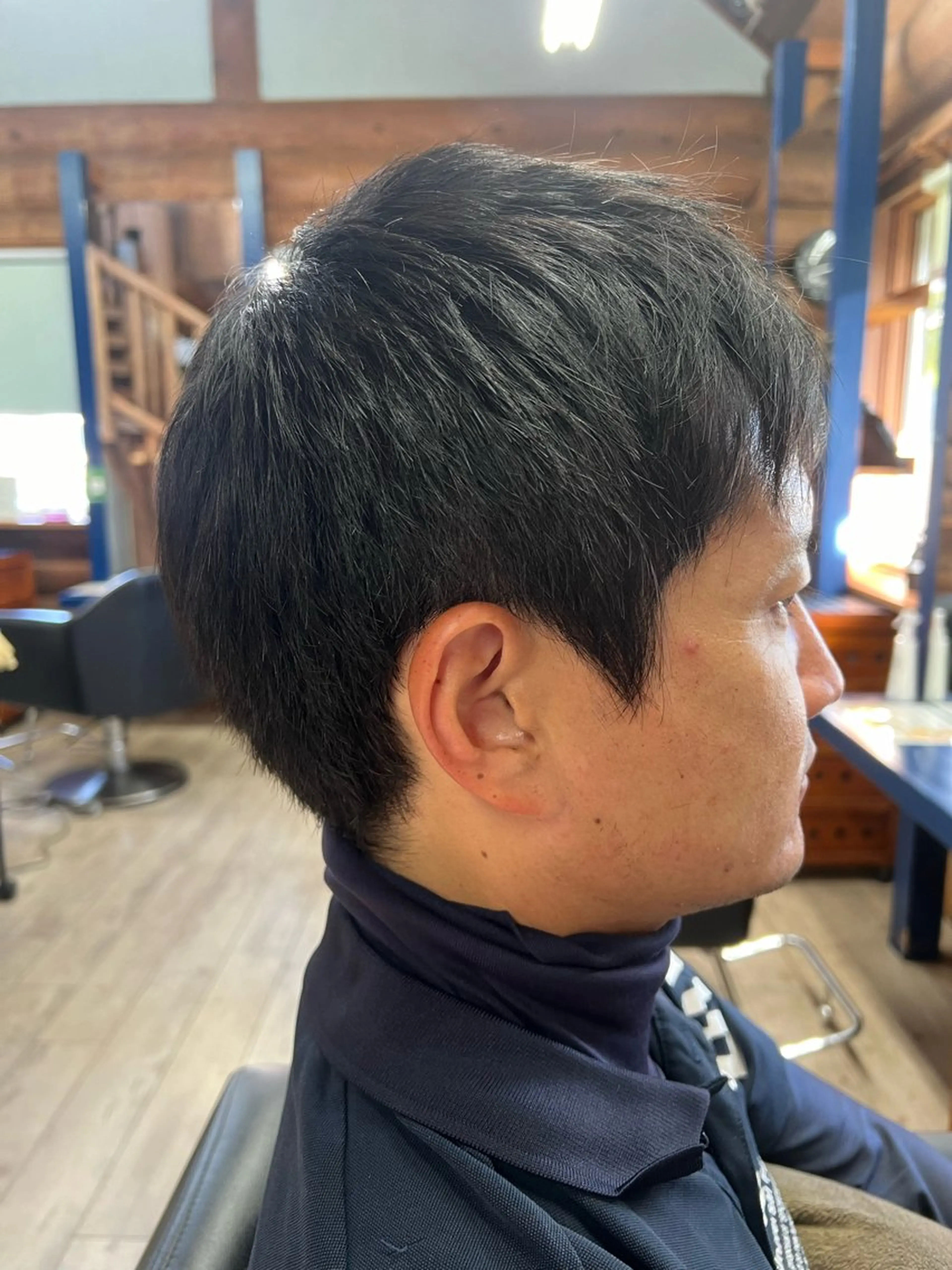 ショート カット 奥田 勝亮のヘアスタイル