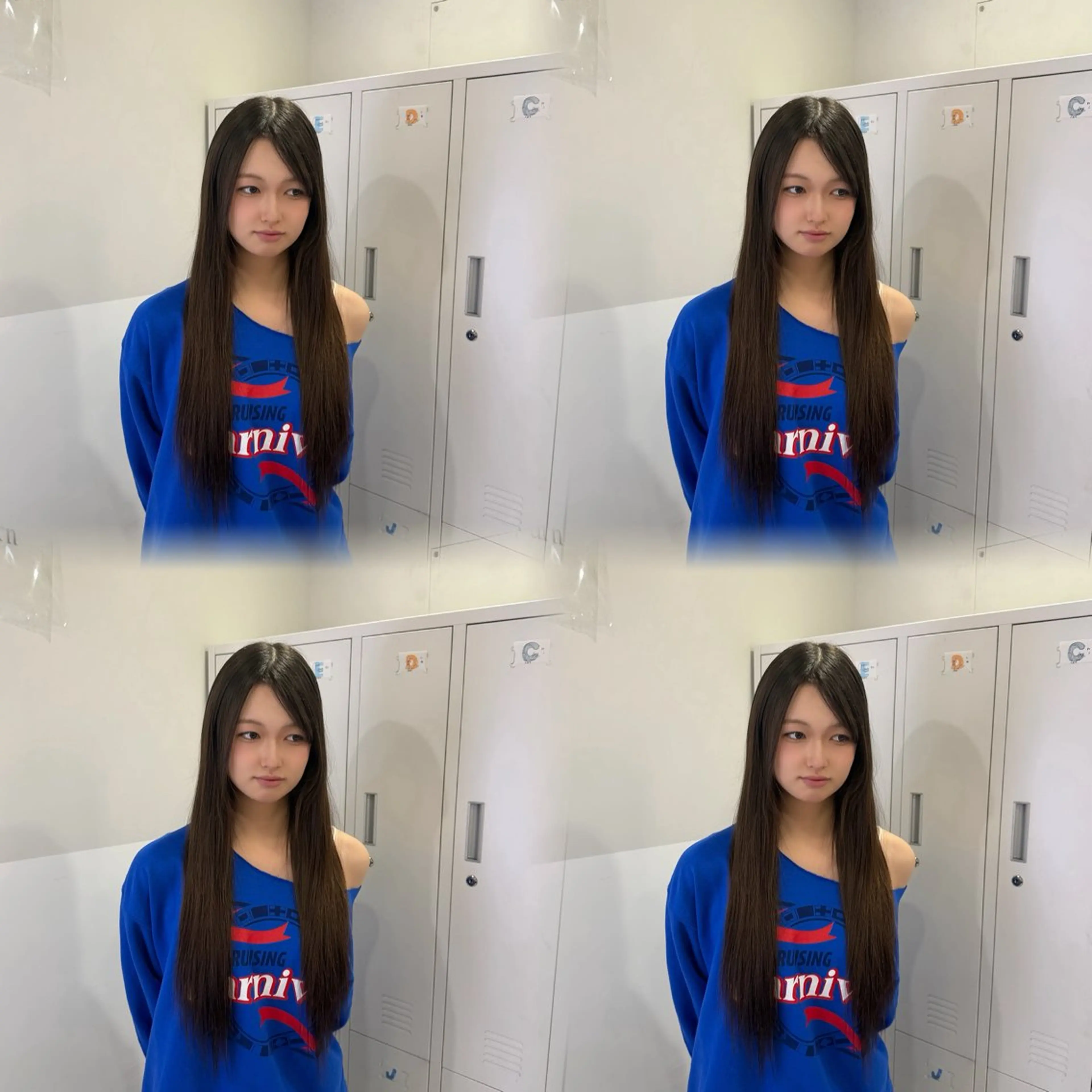 ロング 🦋REISA🦋 エクステ×ハイトーンのヘアスタイル