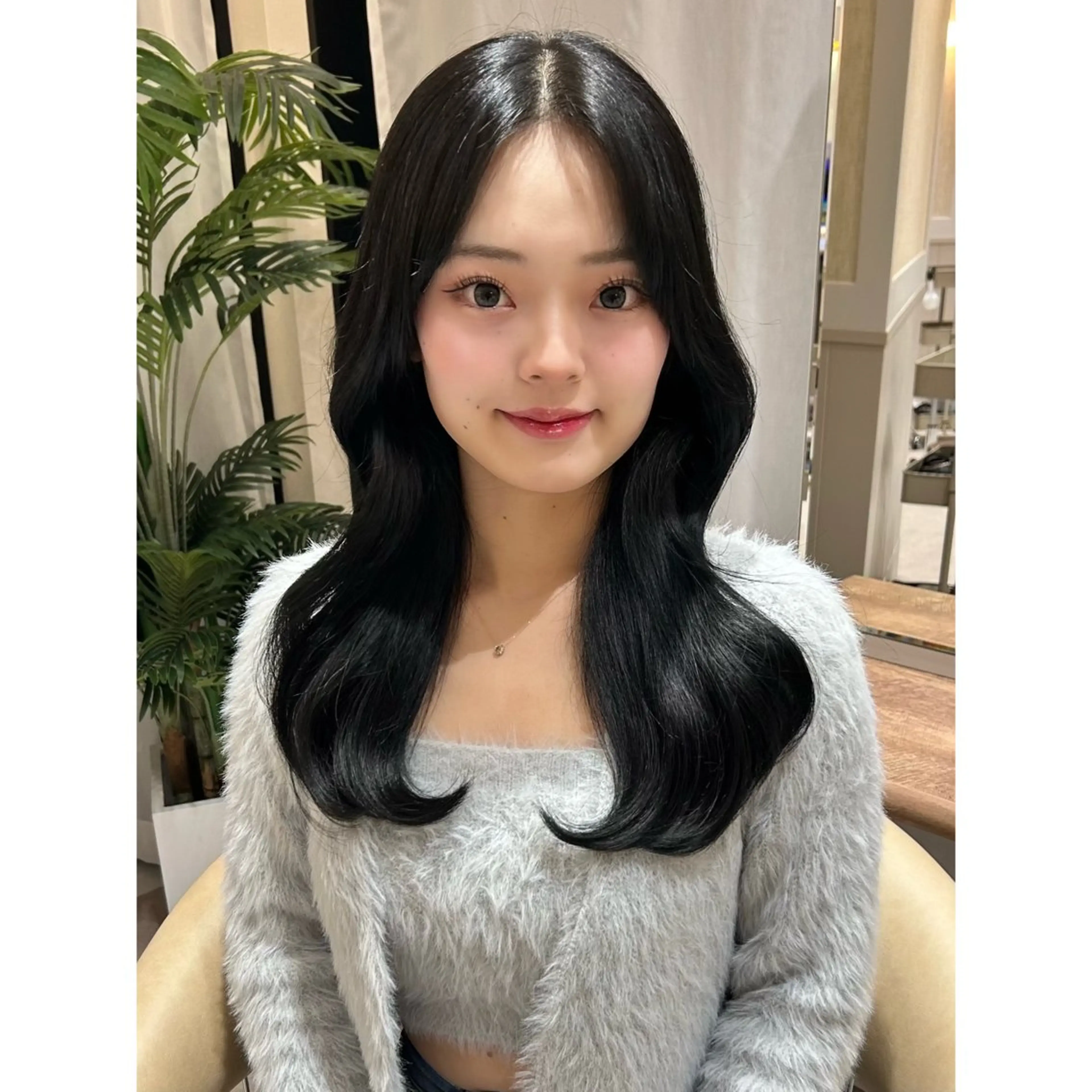 セミロング カラー カット ヘアカラー トリートメント レイヤー/艶カラー/ Natsuho💞のヘアスタイル