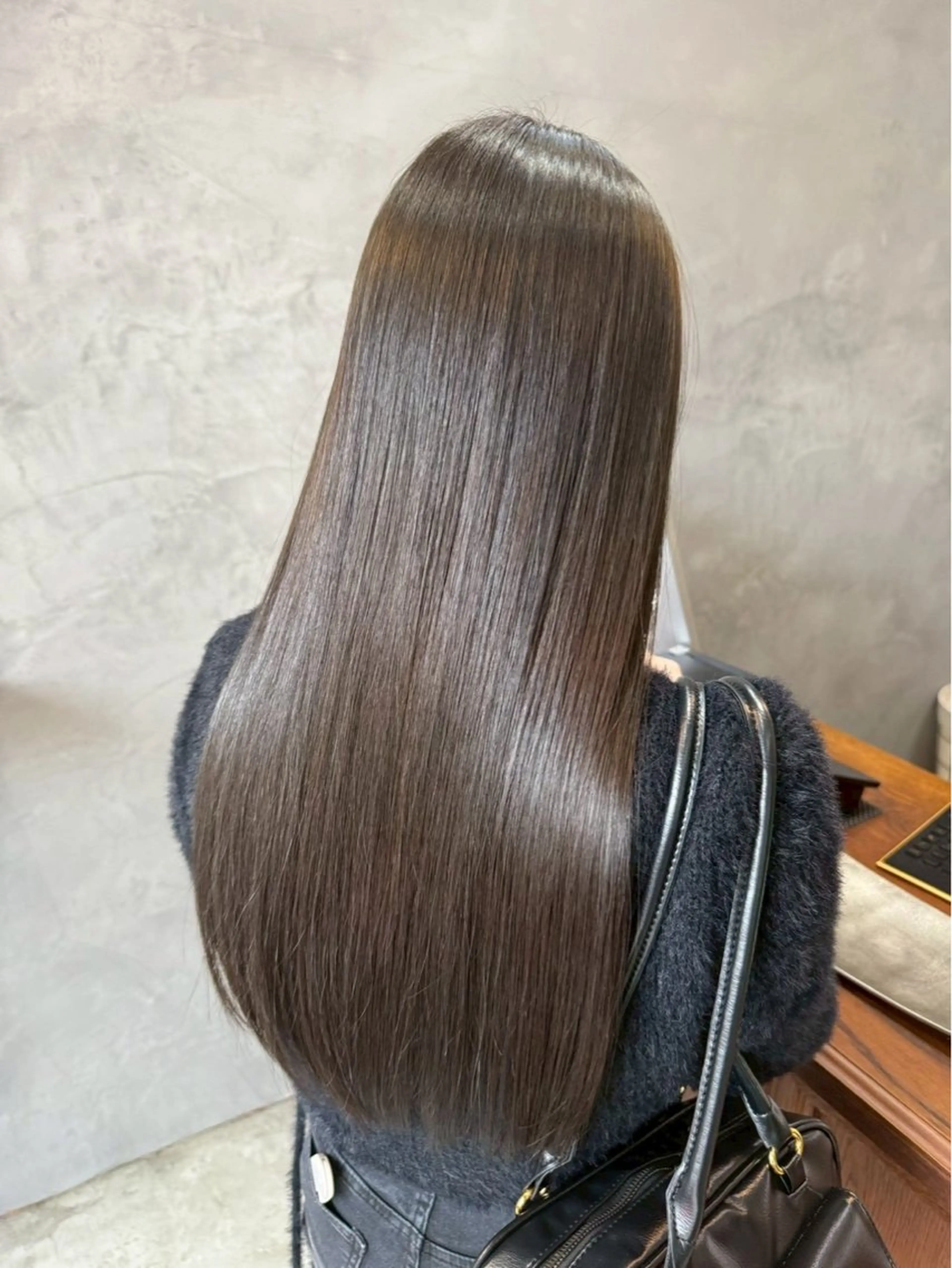 ロング 縮毛矯正 トリートメント 小野 竜聖のヘアスタイル