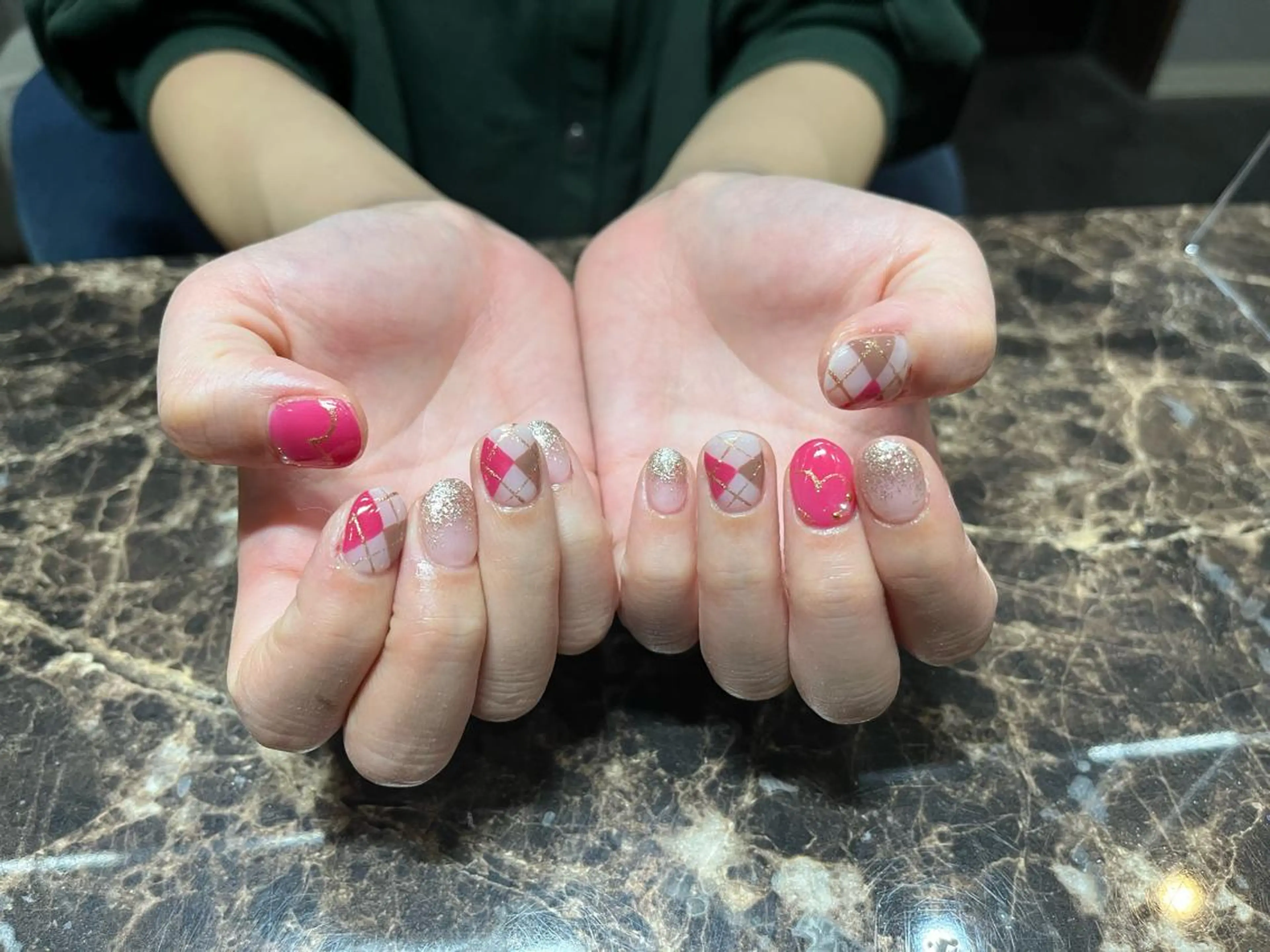 ネイル ハンドネイル IROHA Nail 矢掛萌子のネイルデザイン