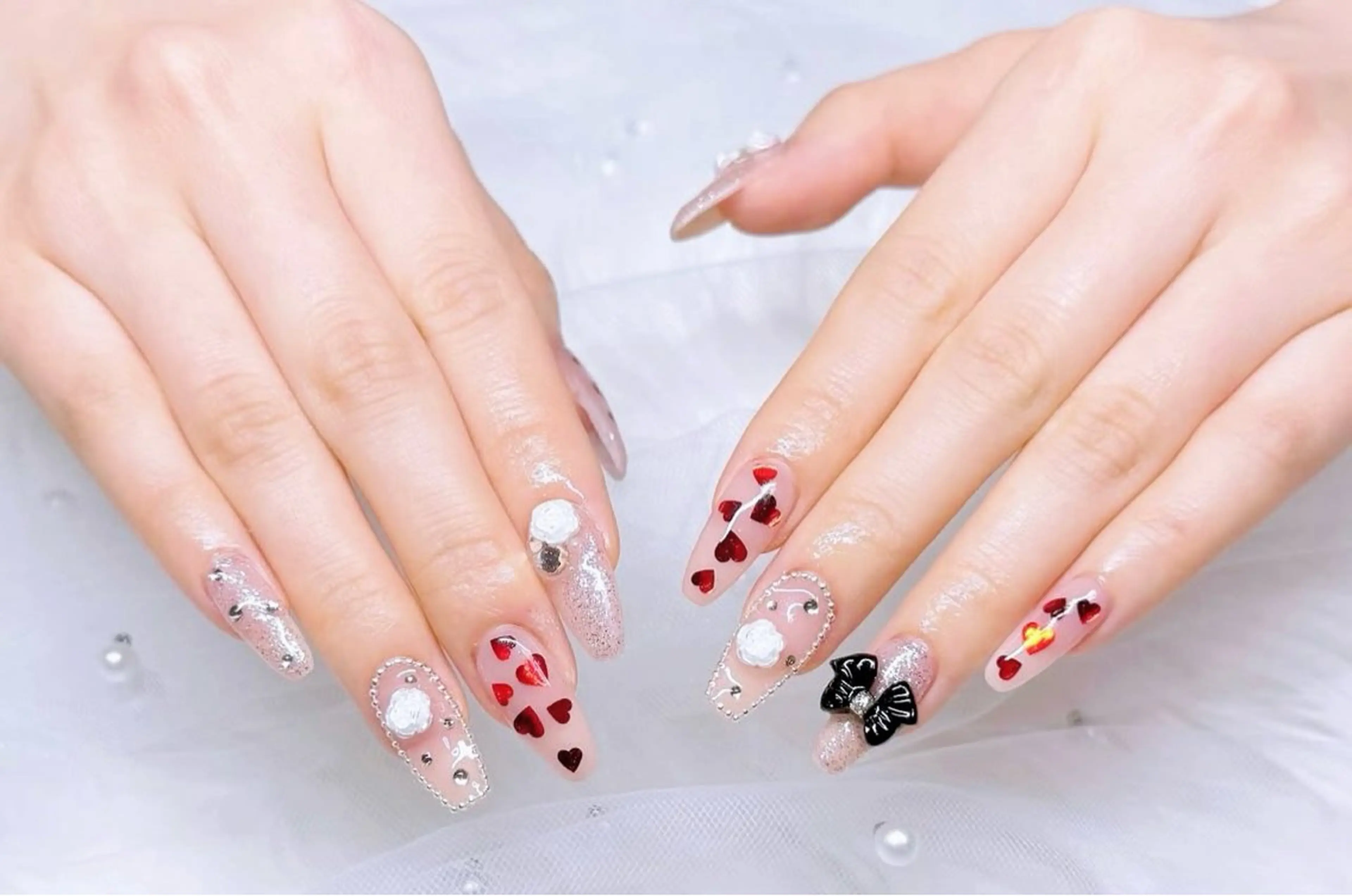 ネイル ハンドネイル ╹◡╹Mimoミモ Eye&Nailのマツエク・マツパデザイン