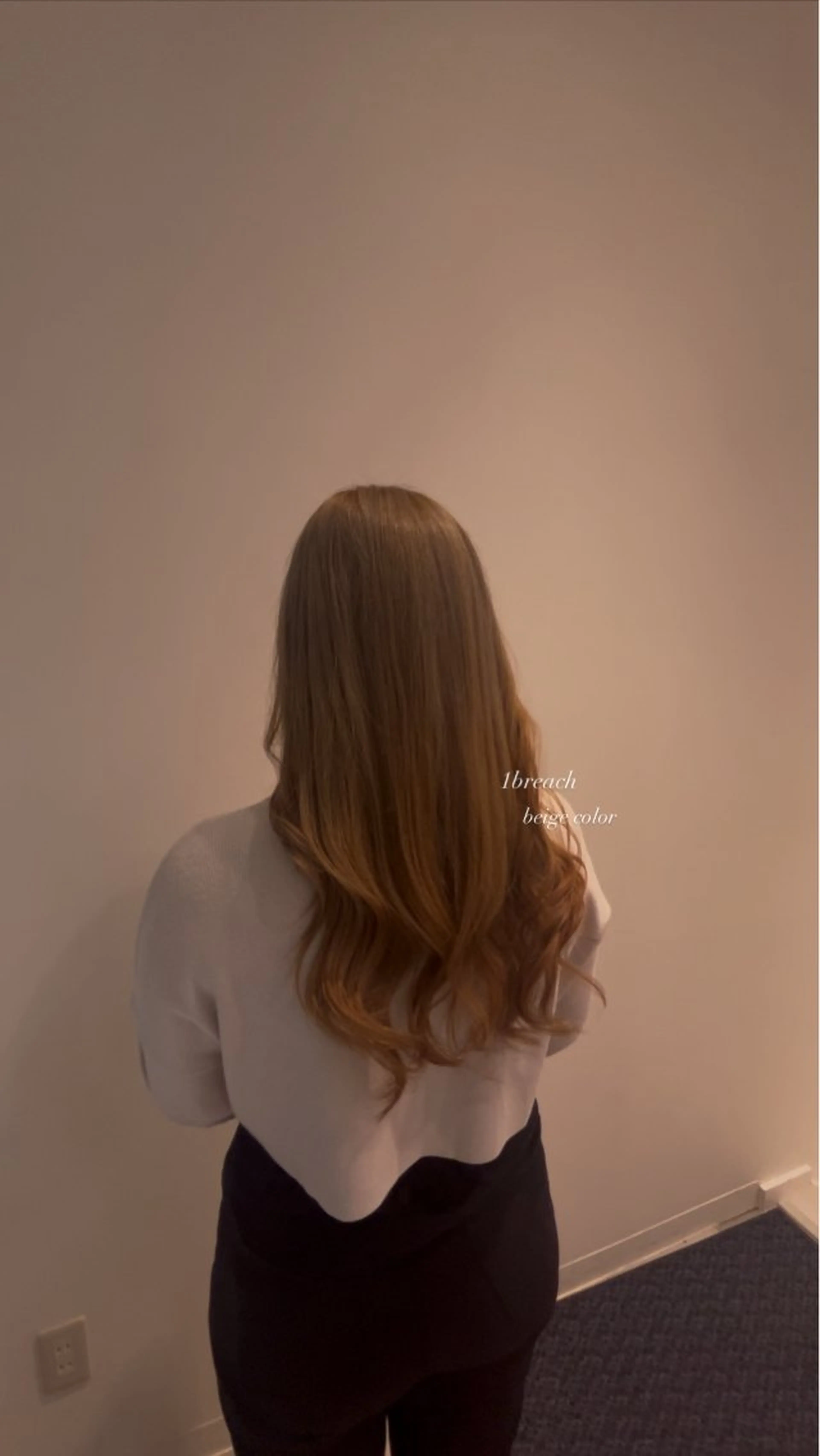 ロング 小谷 歩花のヘアスタイル