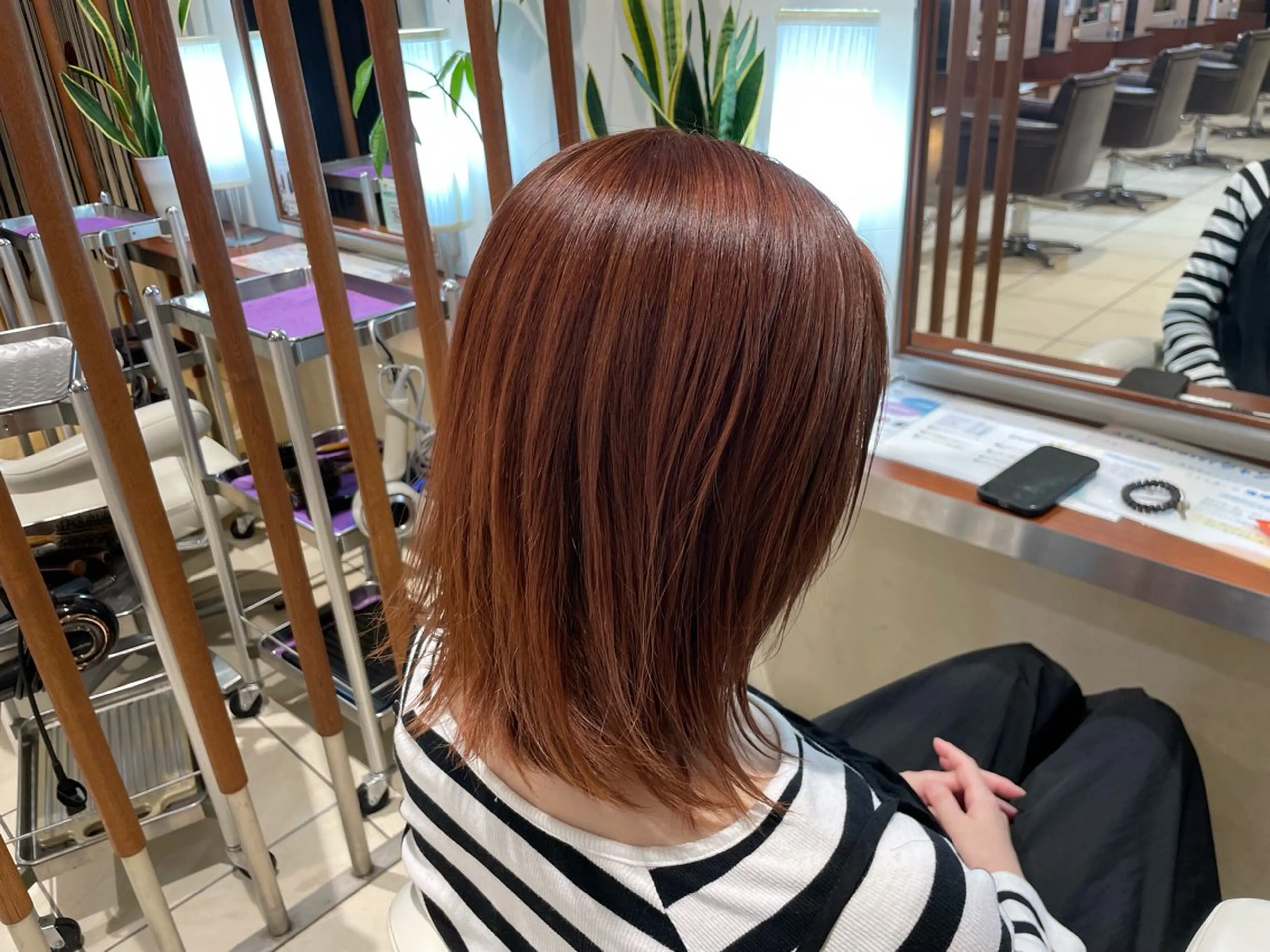 ミディアム ヘアカラー 手塚 佑樹のヘアスタイル