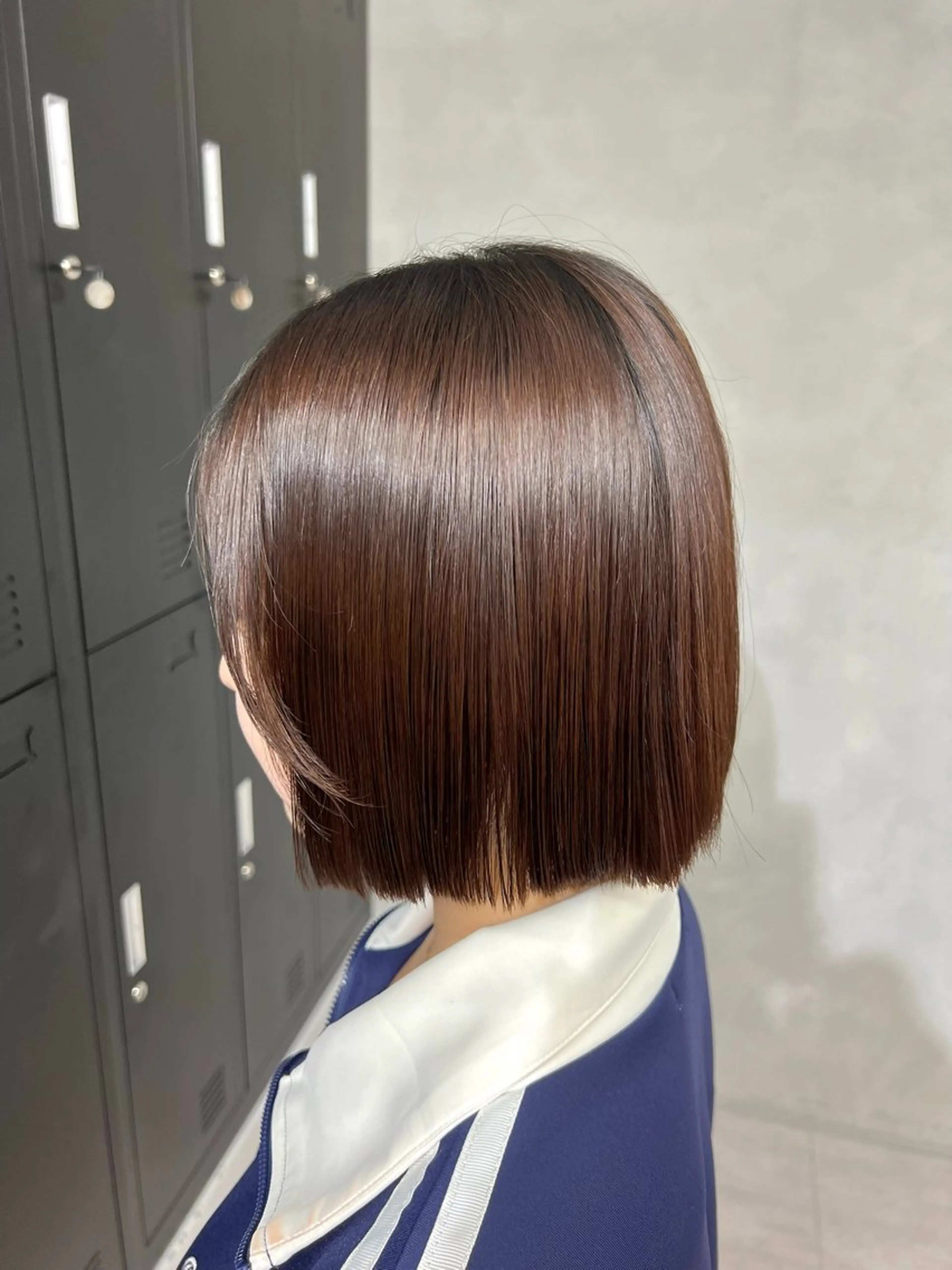 ミディアム カラー 切りっぱなしボブ ボブ 小森聖奈 韓国風レイヤーカットのその他イメージ