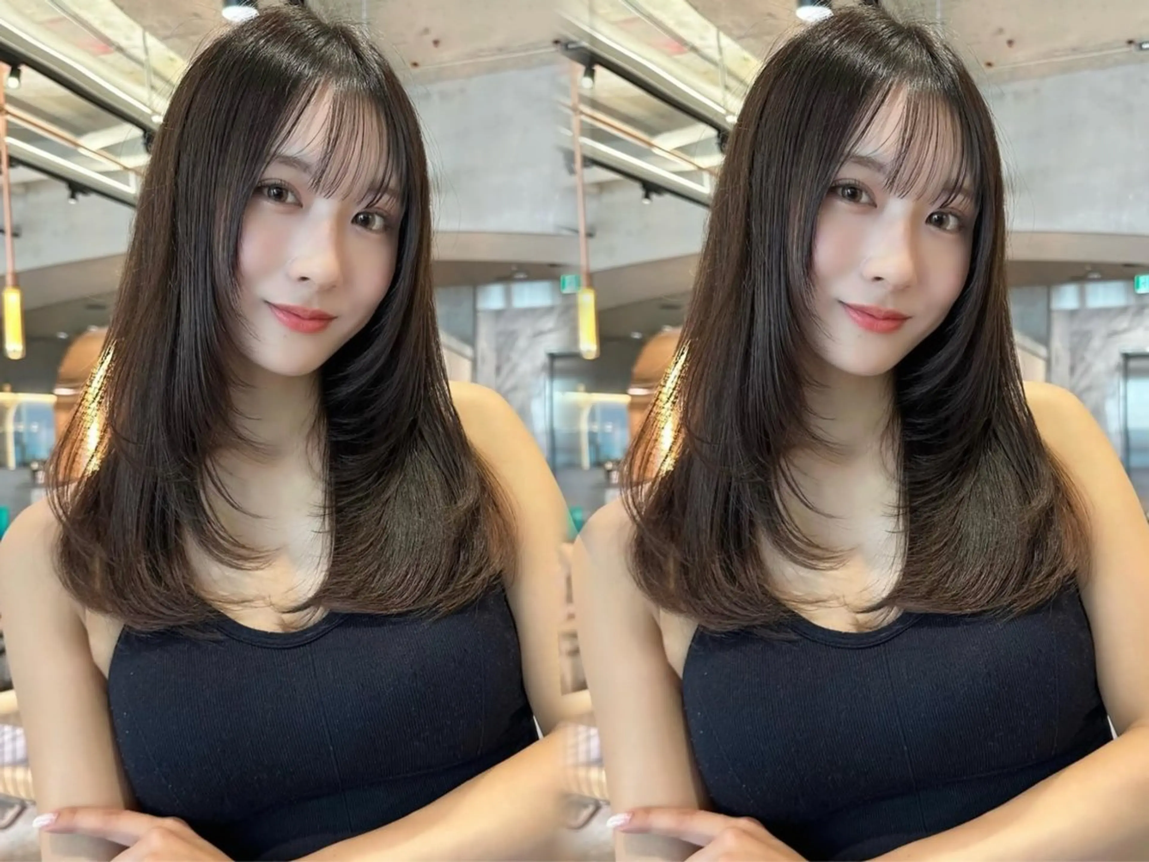 【動きが出て可愛い🫶】レイヤーカット💇‍♀️+内部補修トリートメント🫧の写真