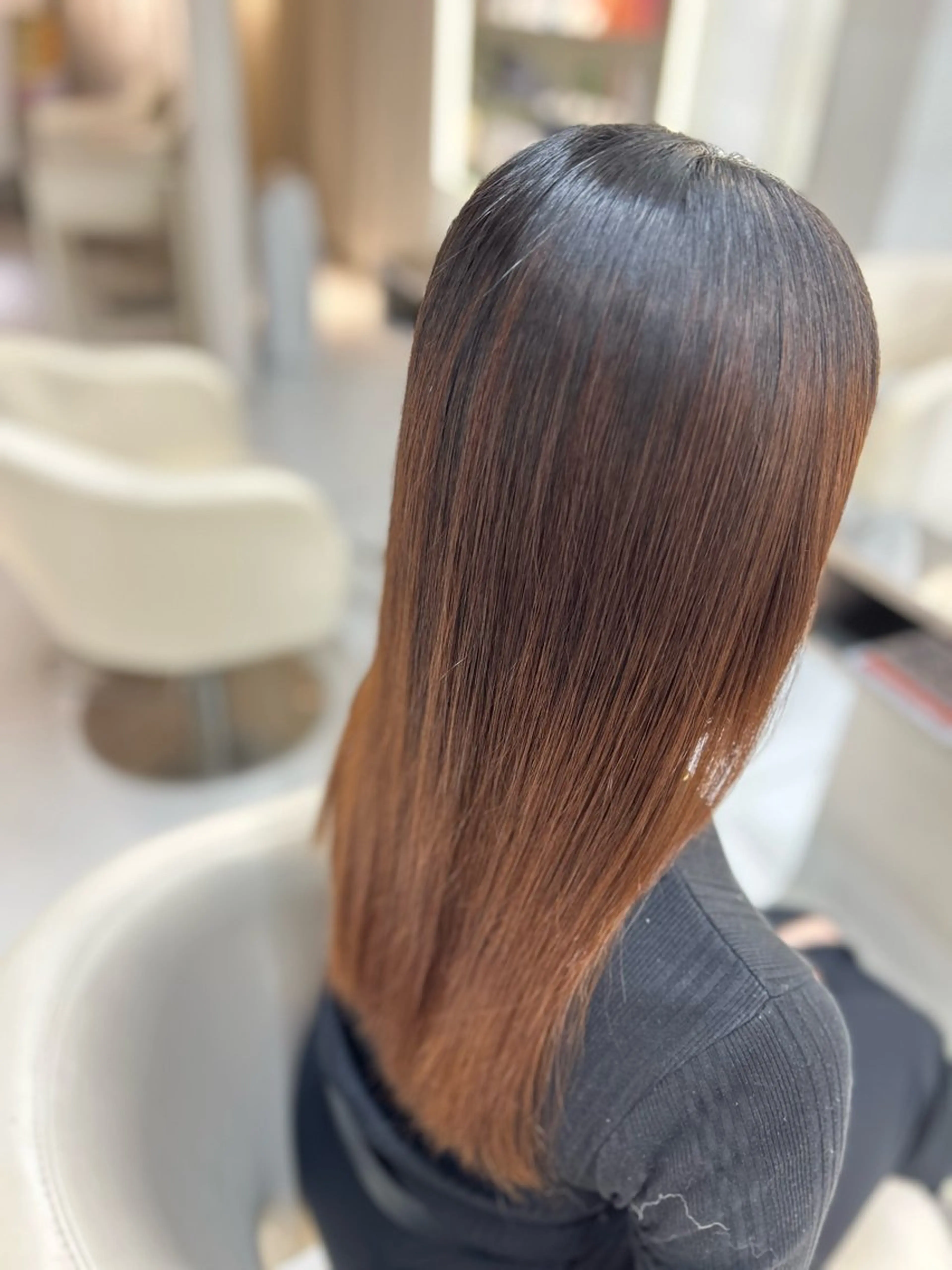 セミロング asterisk ななかのヘアスタイル