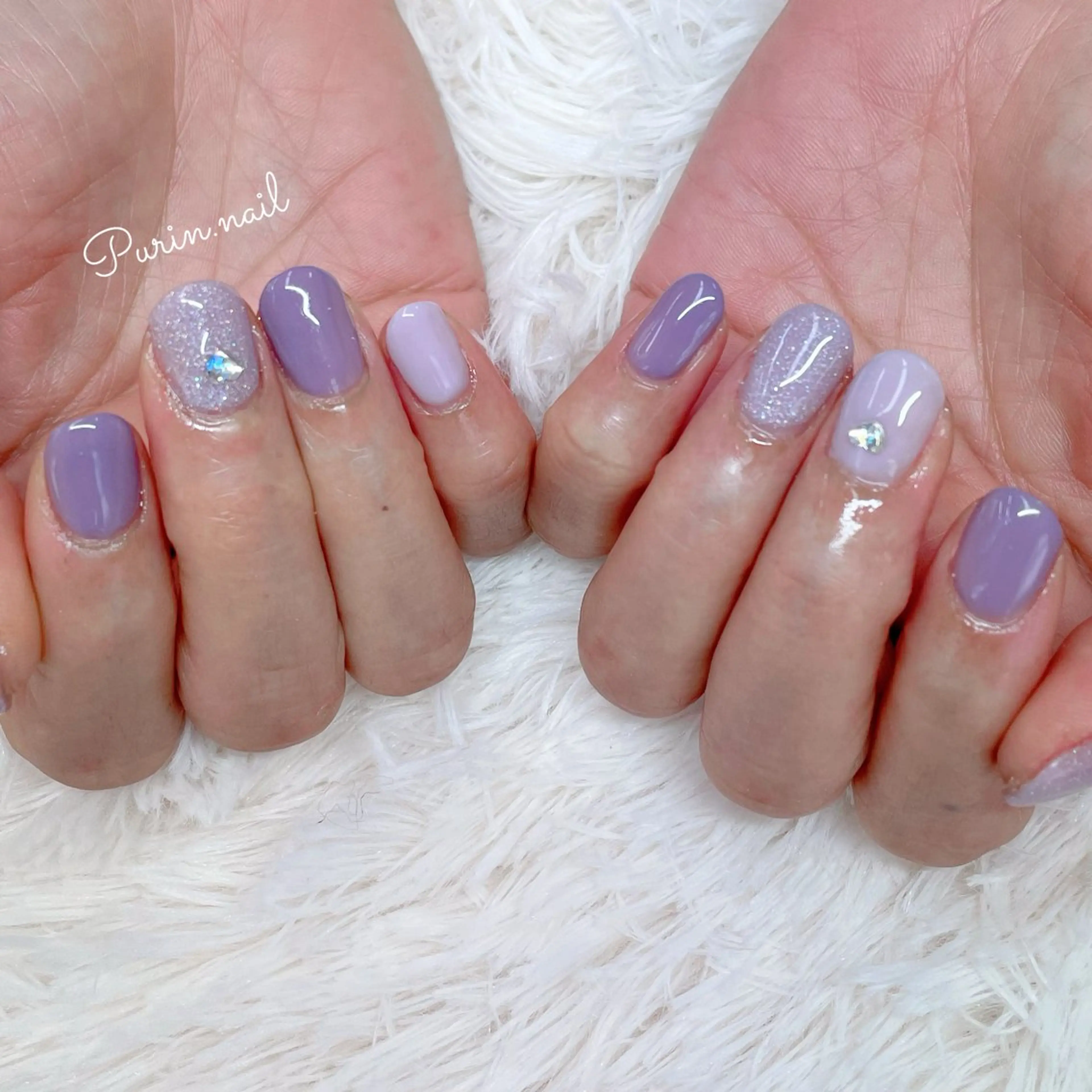 ネイル ハンドネイル Nails by Purin🍮のネイルデザイン