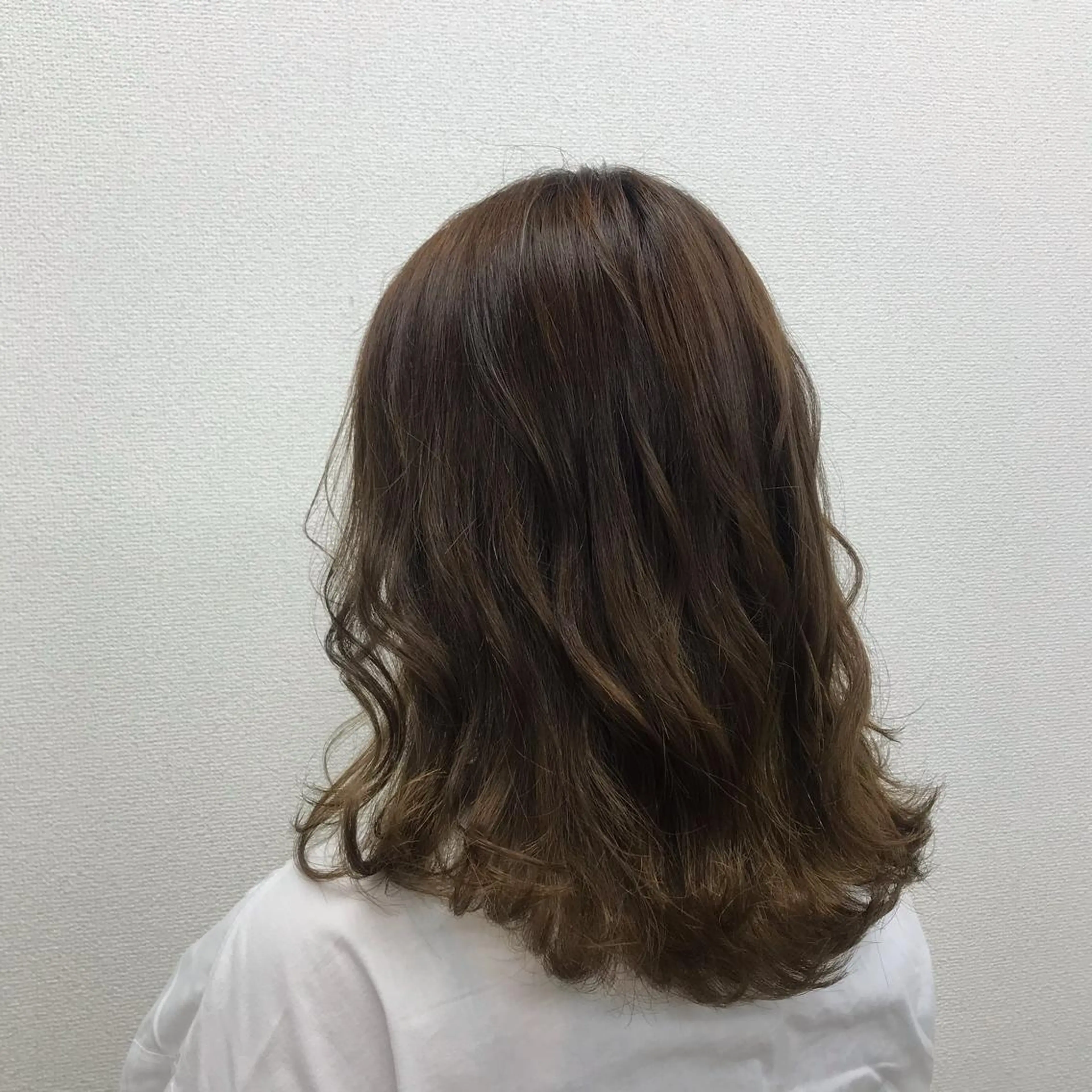 ミディアム もりたみかこ 美容師お休み中のヘアスタイル