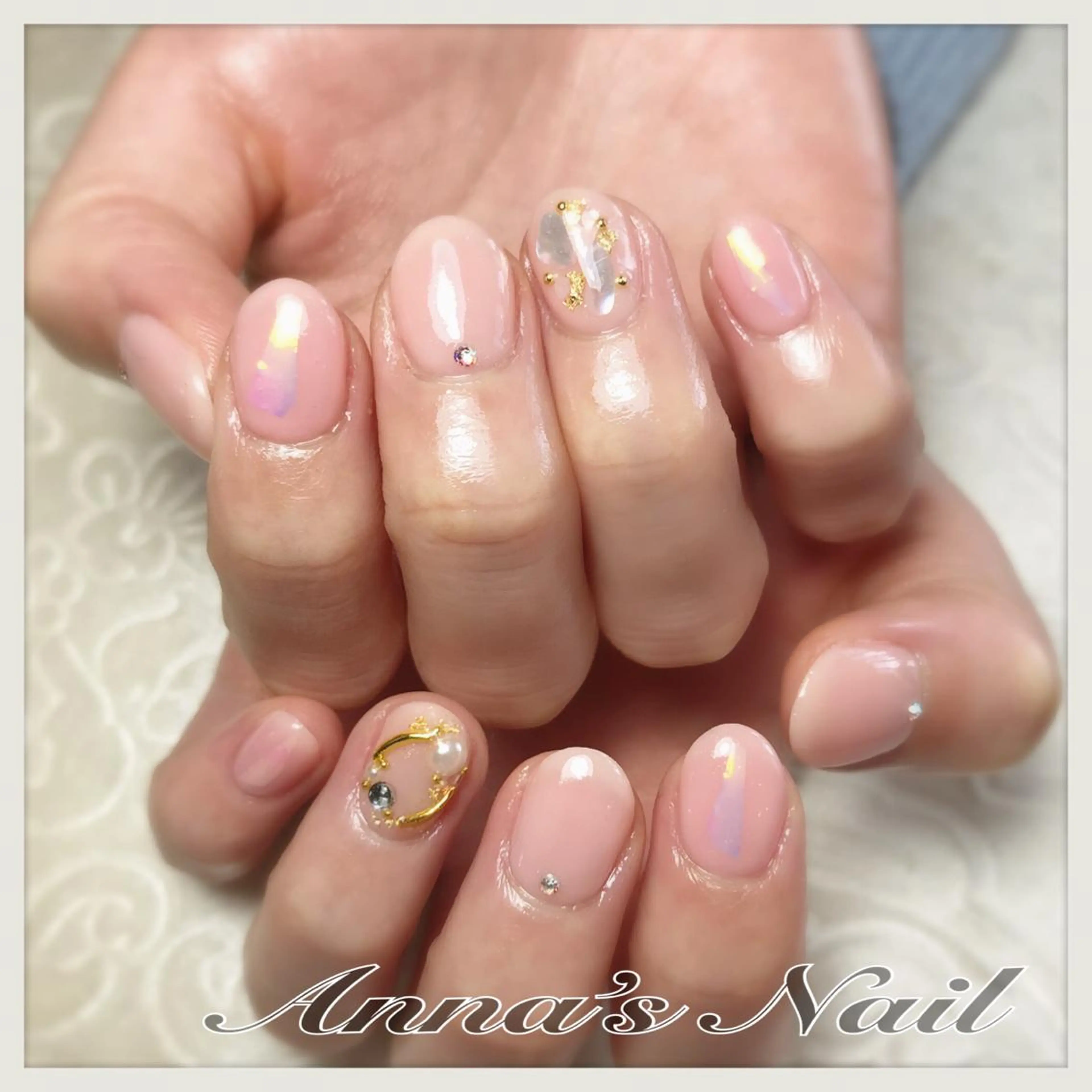 ネイル 清口 杏奈のネイルデザイン