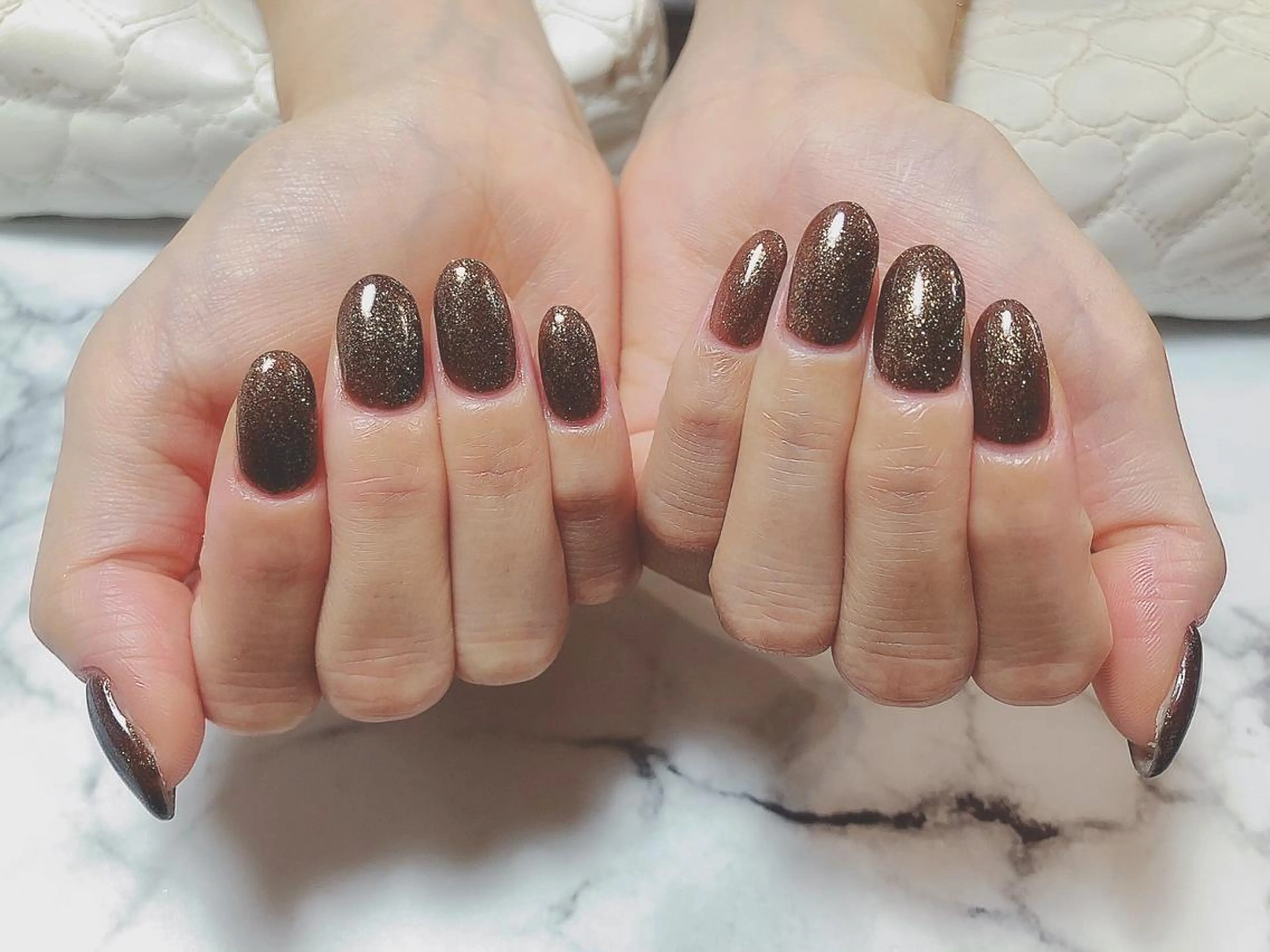 ネイル アートネイル ジェルネイル ニュアンスネイル パラジェル Nailist Honamiのネイルデザイン