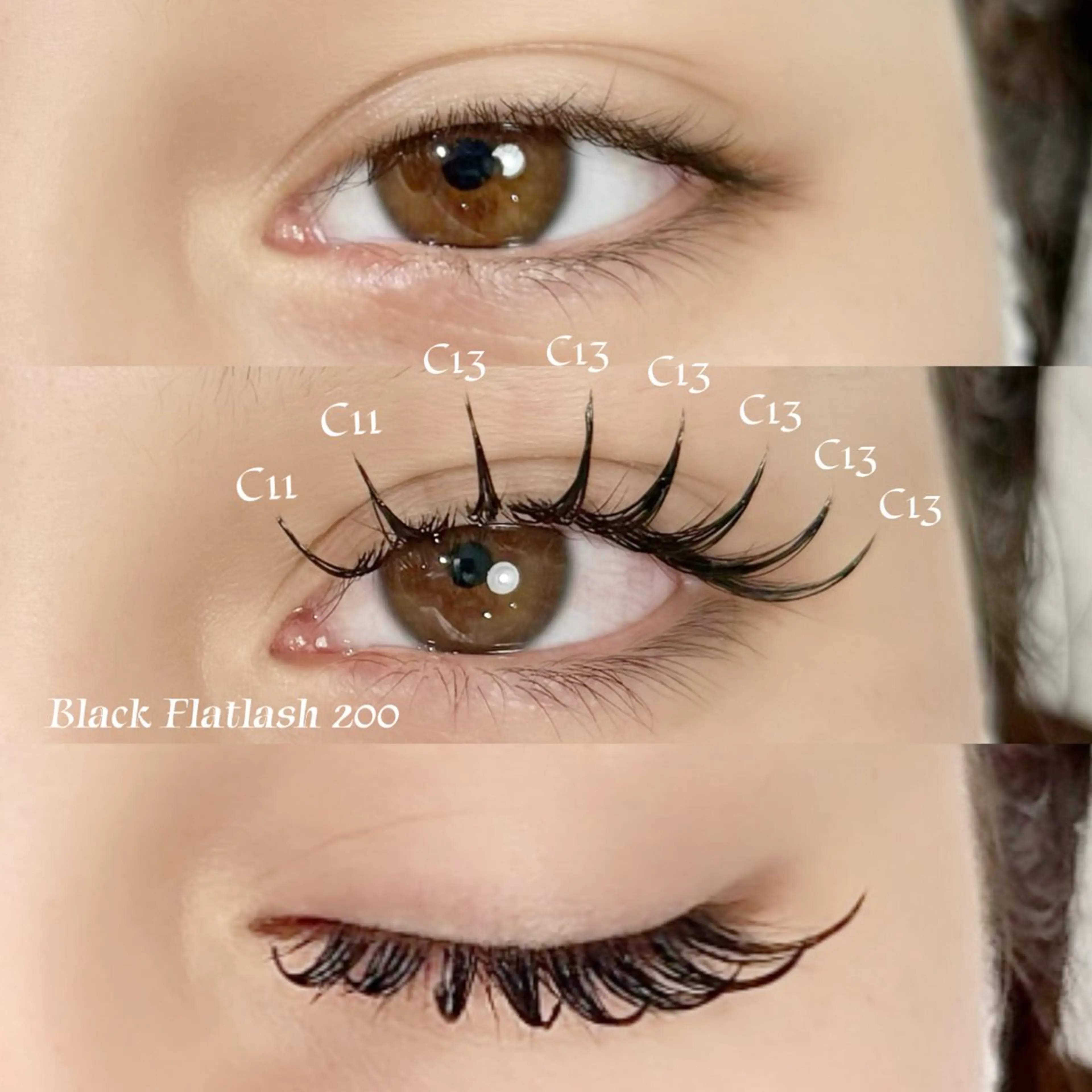 マツエク・マツパ マツエク Lucia 中澤のマツエク・マツパデザイン