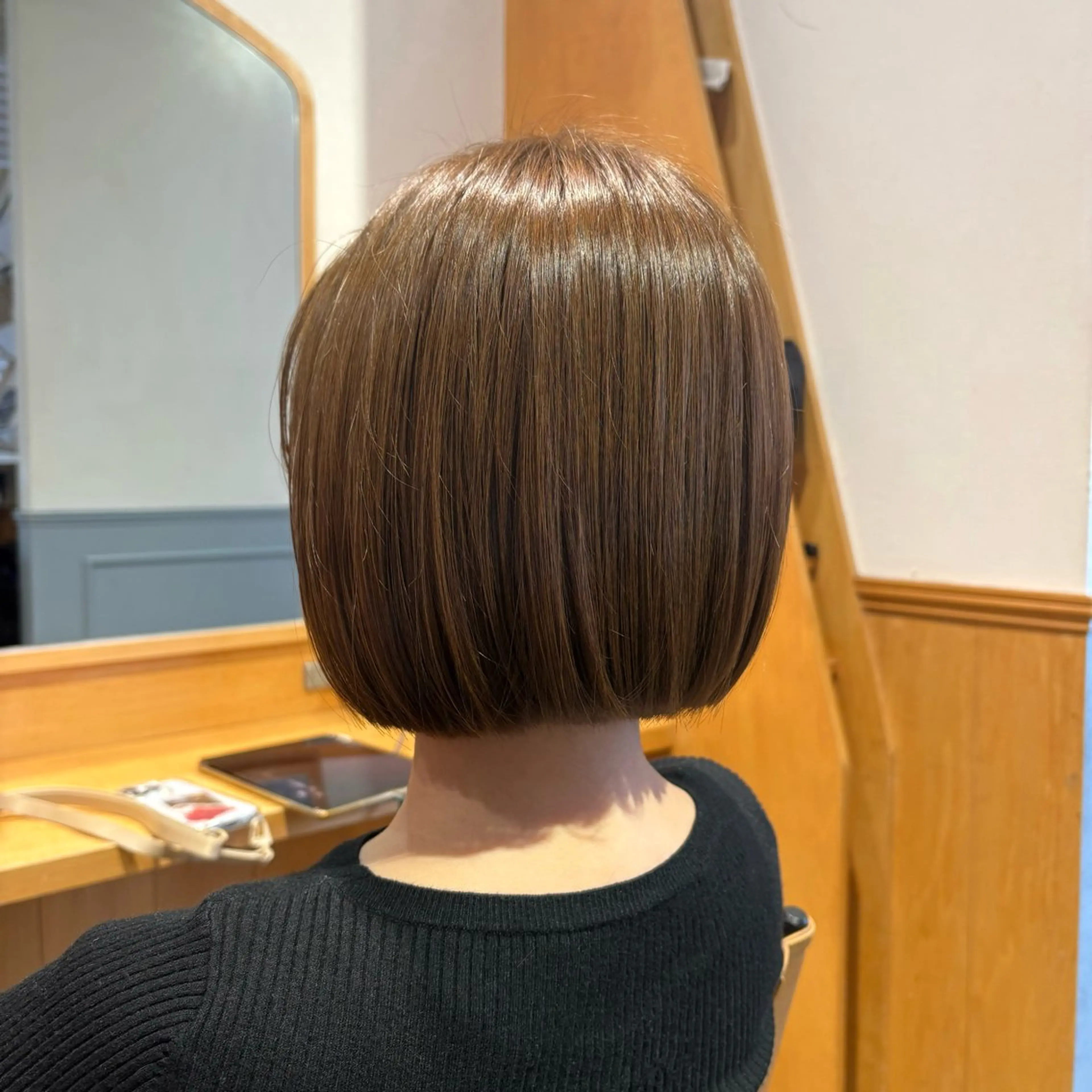 ショート ボブ カット ヘアカラー トリートメント GINZARay2 風本朱里🐥のヘアスタイル