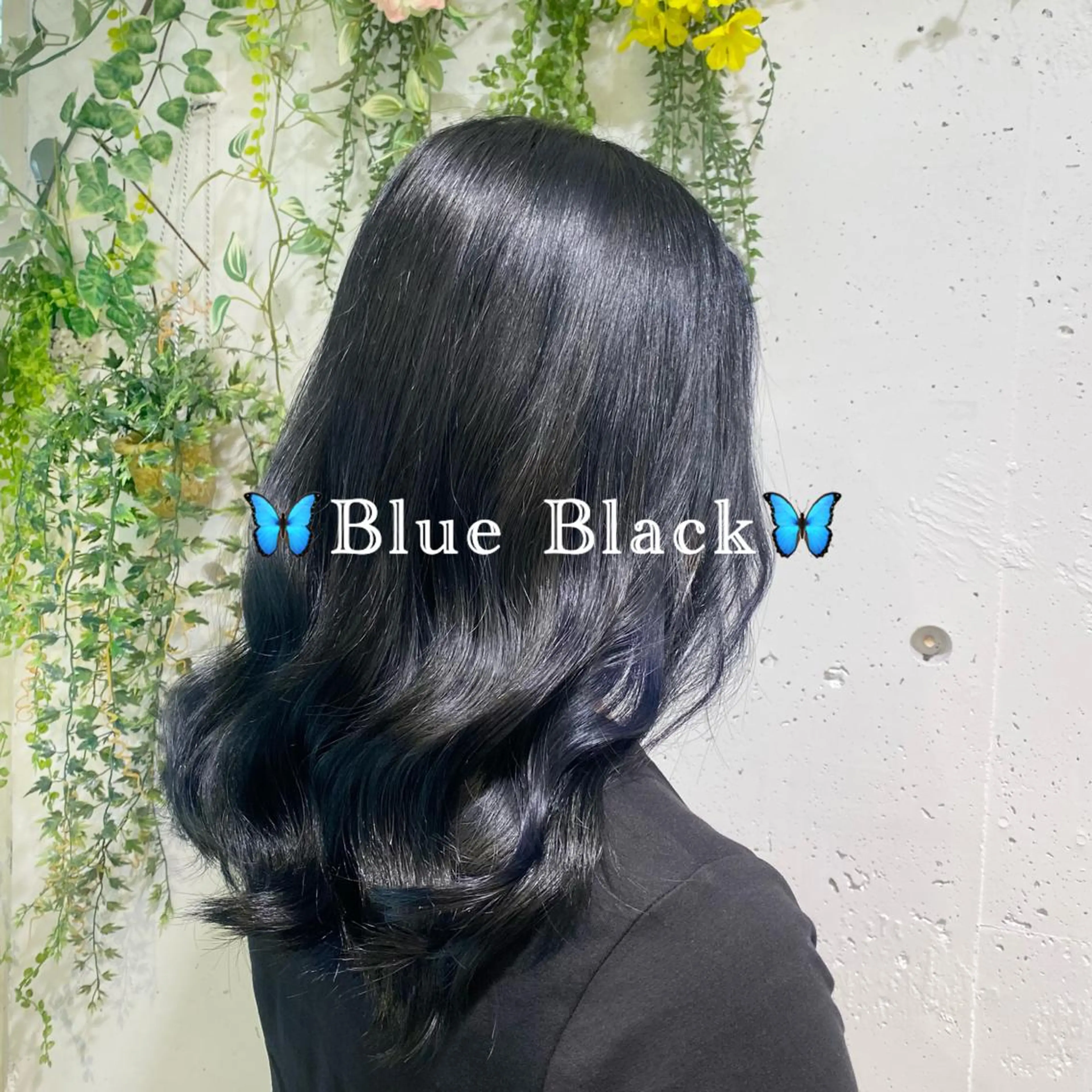 ロング カラー ヘアアレンジ ブルーカラー 韓国風カラー 顔周りカット 韓国風ヘア 🌼NAMI 🌼のヘアスタイル