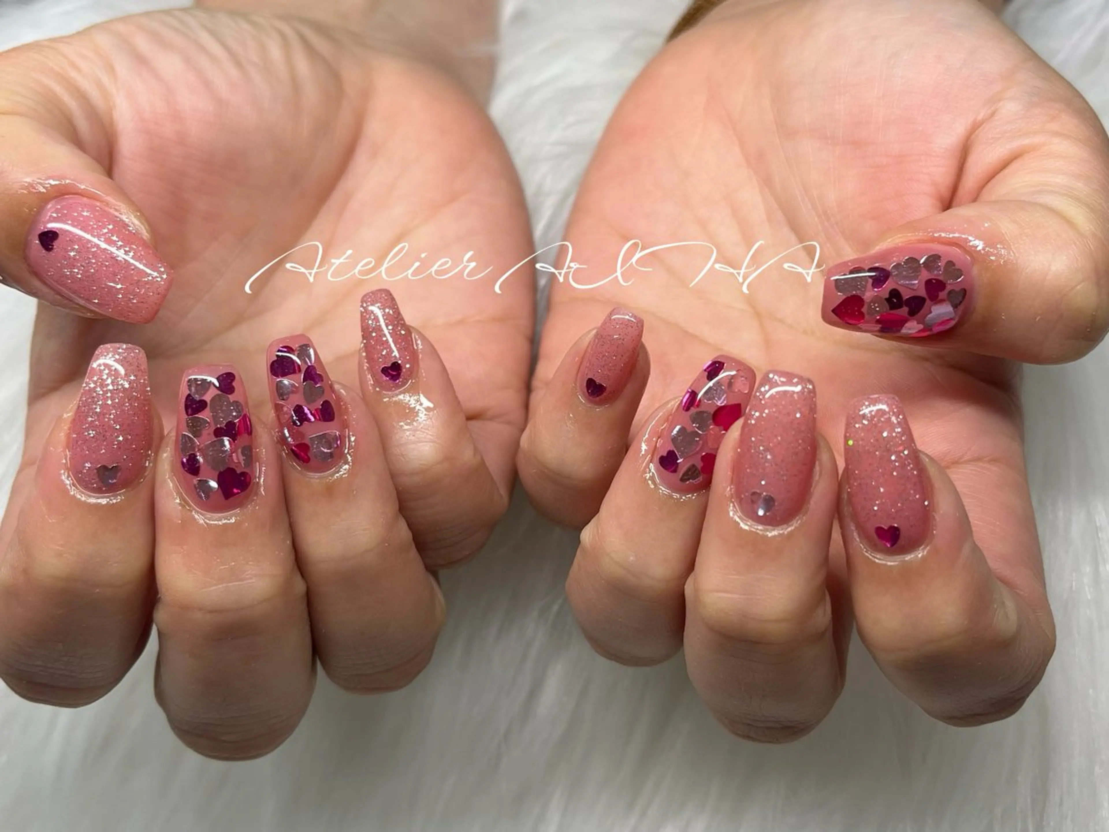 セミロング アトリエAIHA★ フィルイン推奨サロンのネイルデザイン