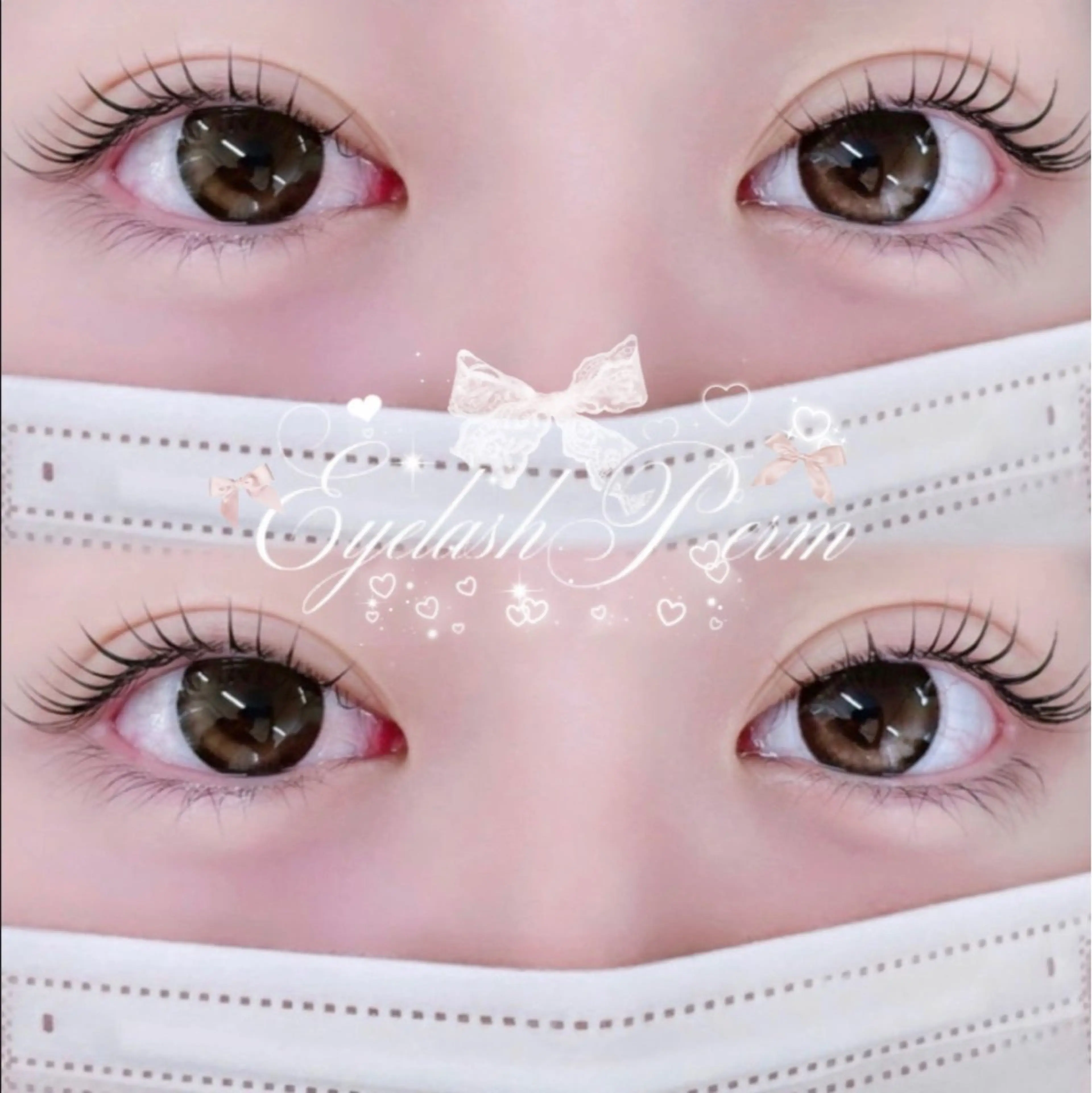 マツエク・マツパ 𝐾𝑎𝑒𝑑𝑒 ❤︎のマツエク・マツパデザイン