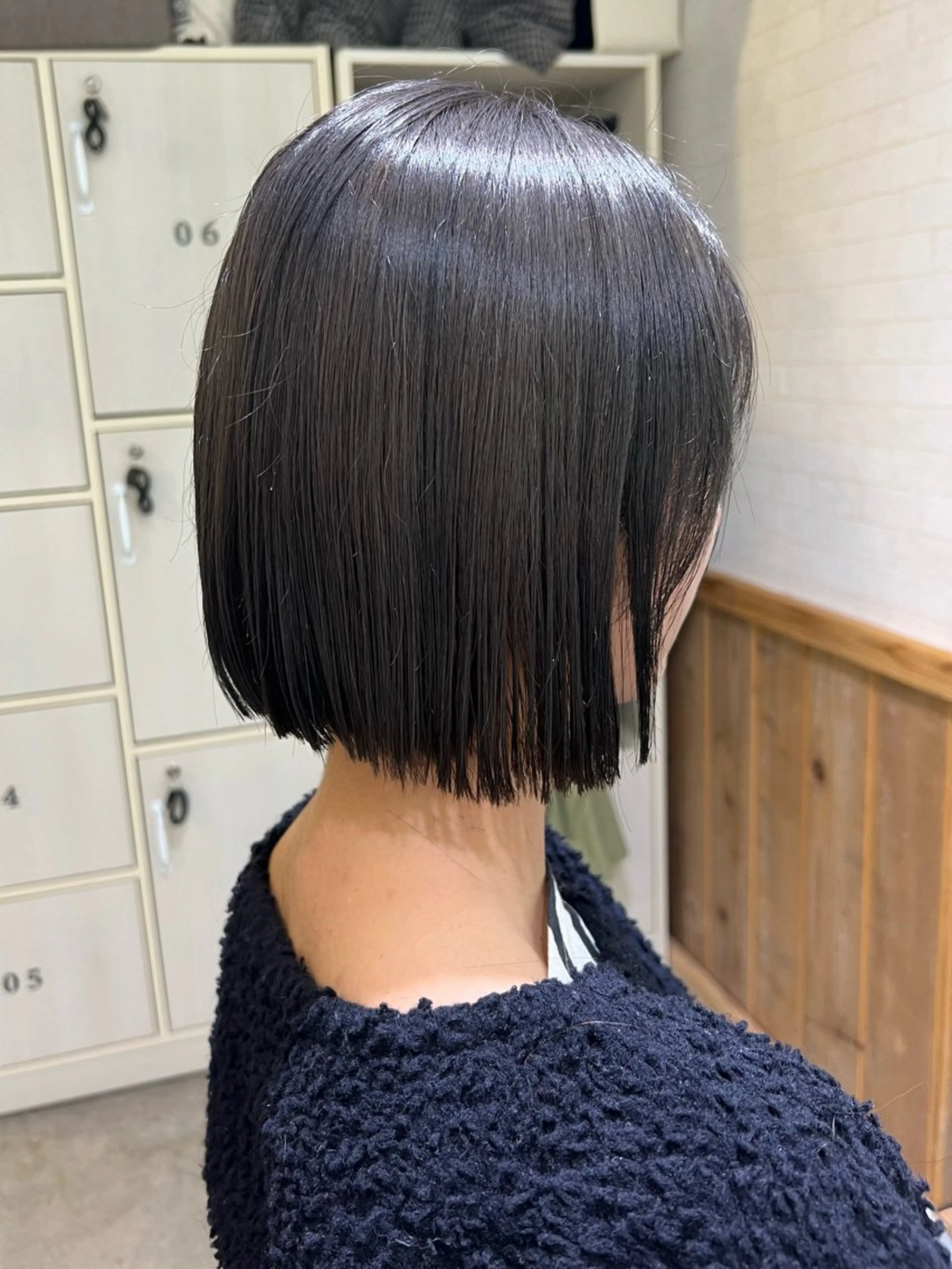 ミディアム 【指名No1】飯塚 宏美のヘアスタイル