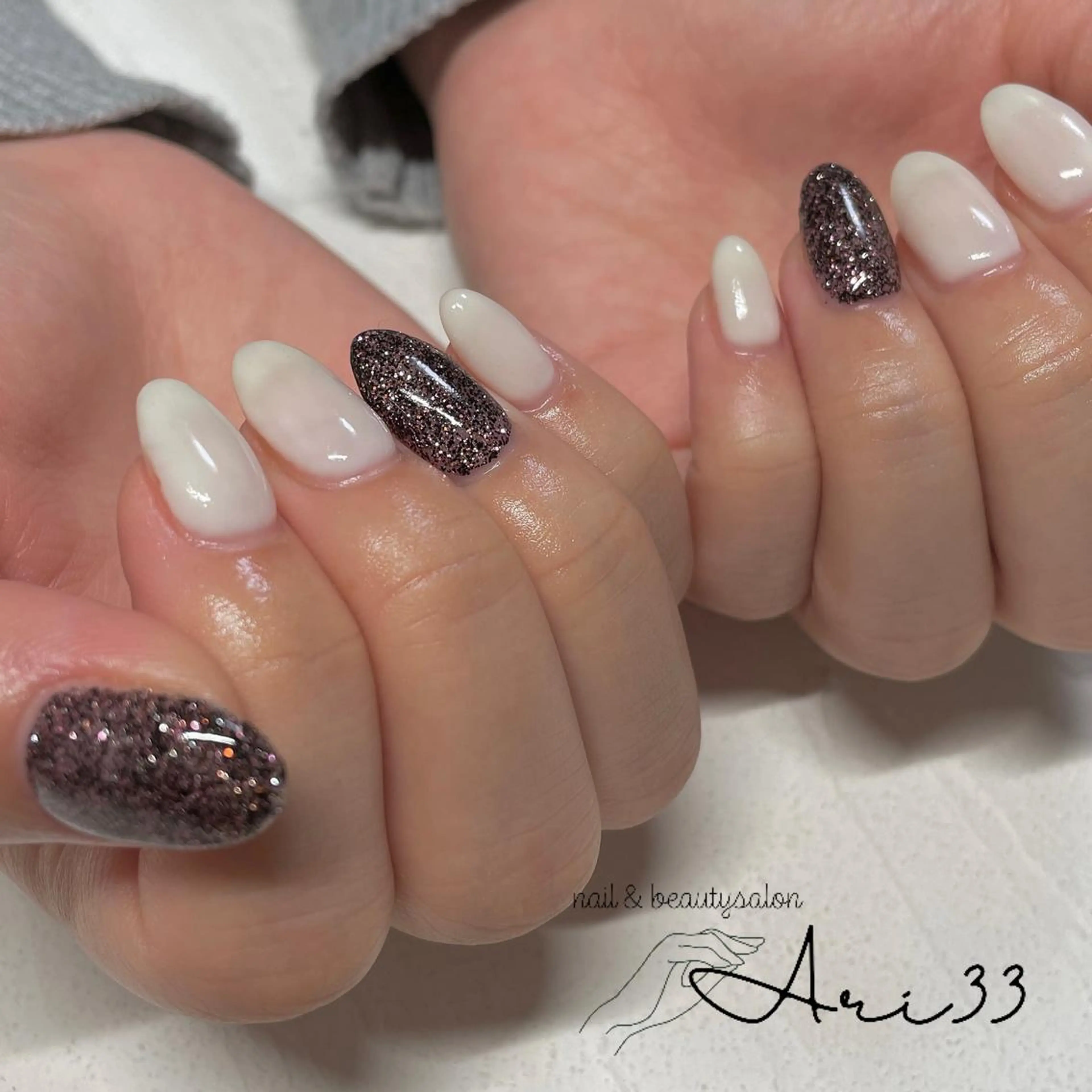 ネイル ハンドネイル プライベートサロン Ari33nailのネイルデザイン