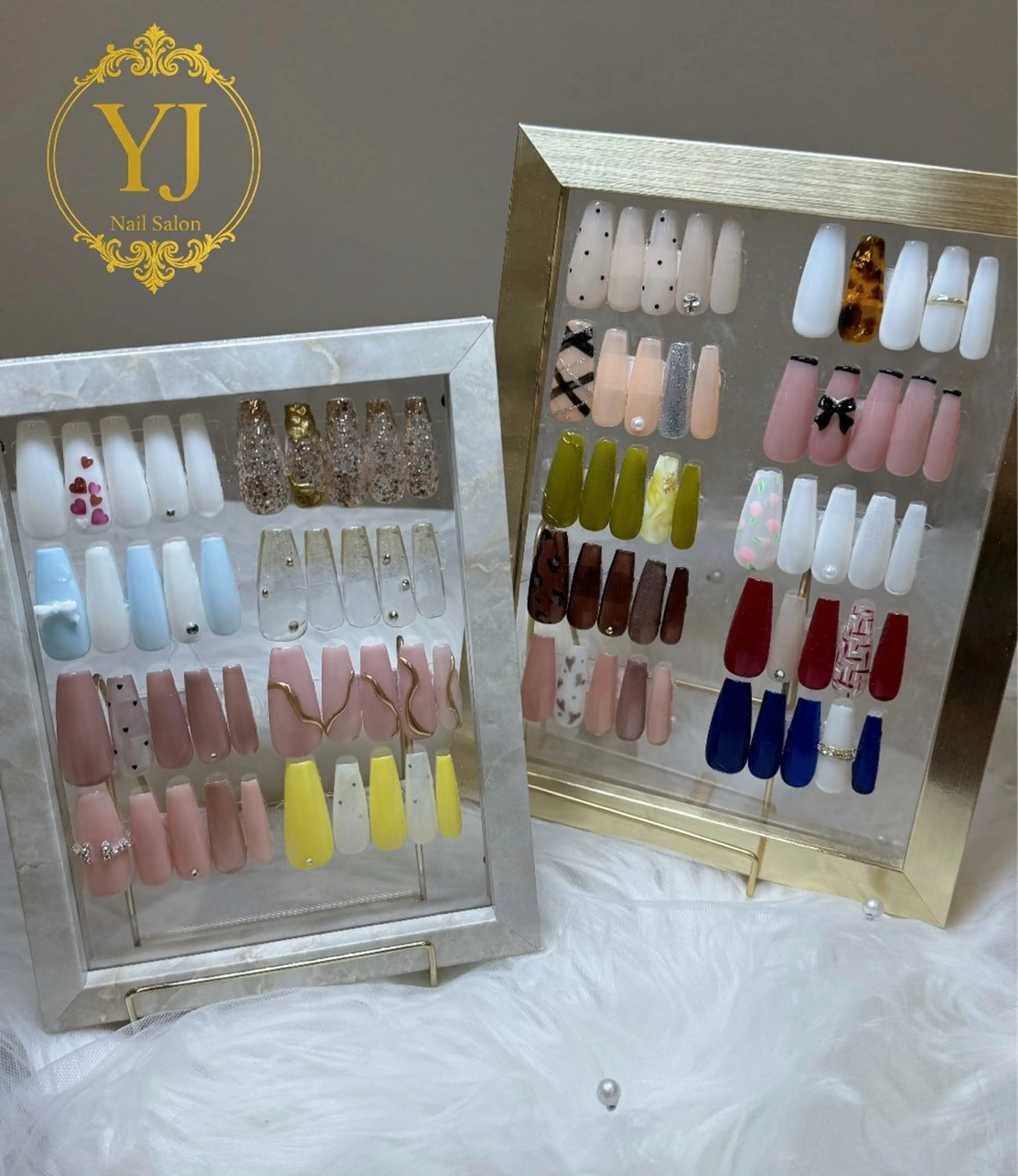 ネイル シンプルネイル ハンドネイル YJ Nail Yumiのネイルデザイン