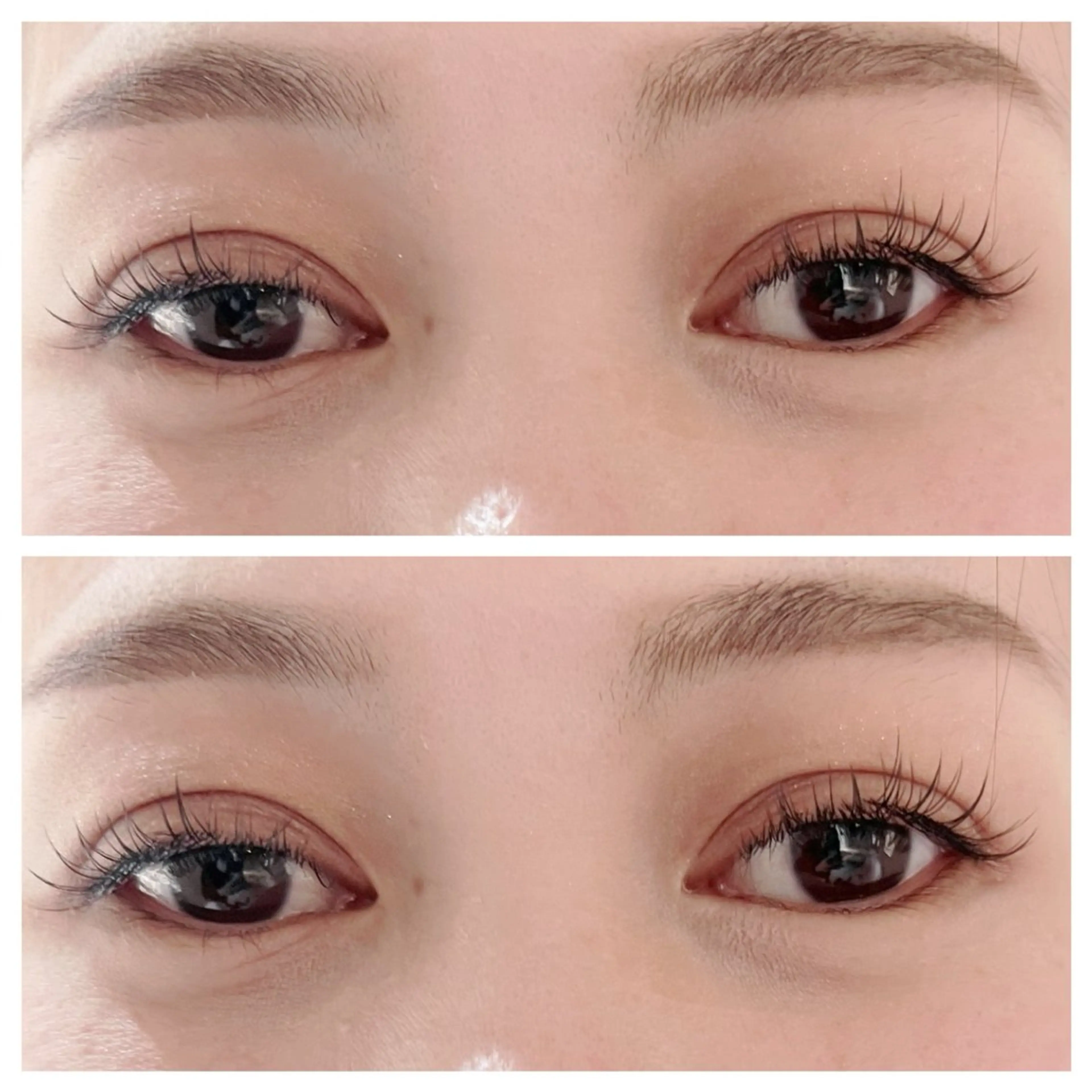 マツエク・マツパ フラットラッシュ arisa .のマツエク・マツパデザイン