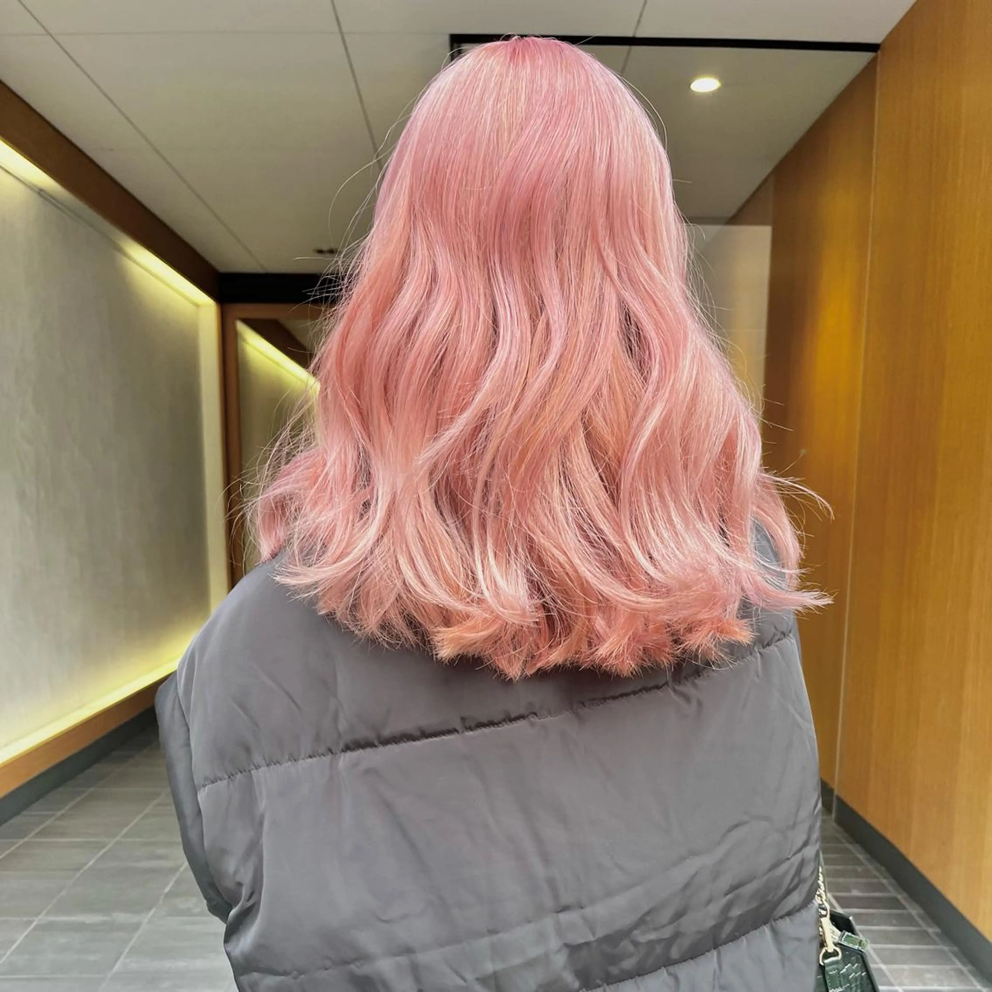 セミロング カラー 堺 鳳 ママ美容師 yukariのヘアスタイル