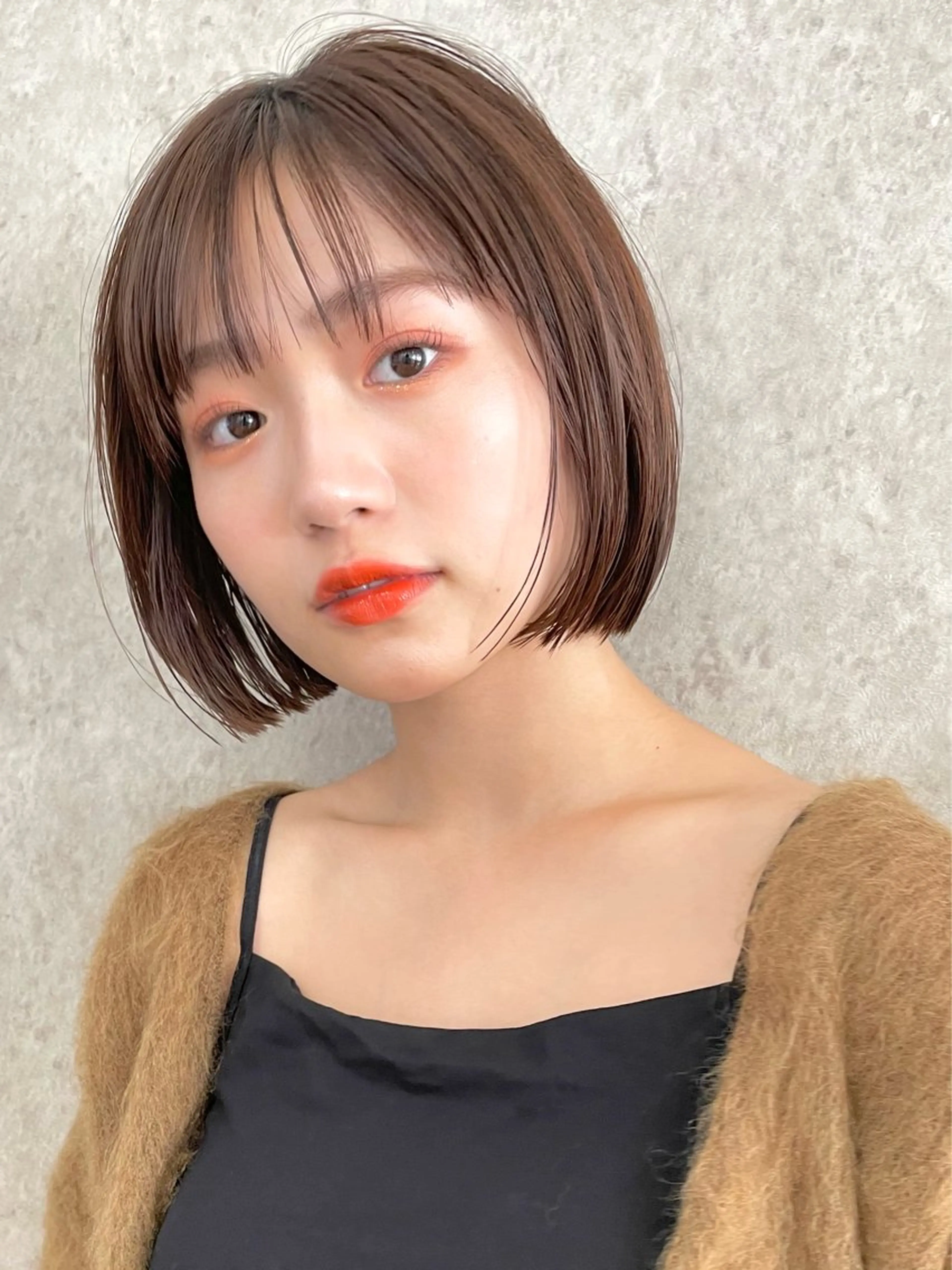 ショート カラー 透明感カラー ヘアカラー トリートメント fit /HONOKAのヘアスタイル
