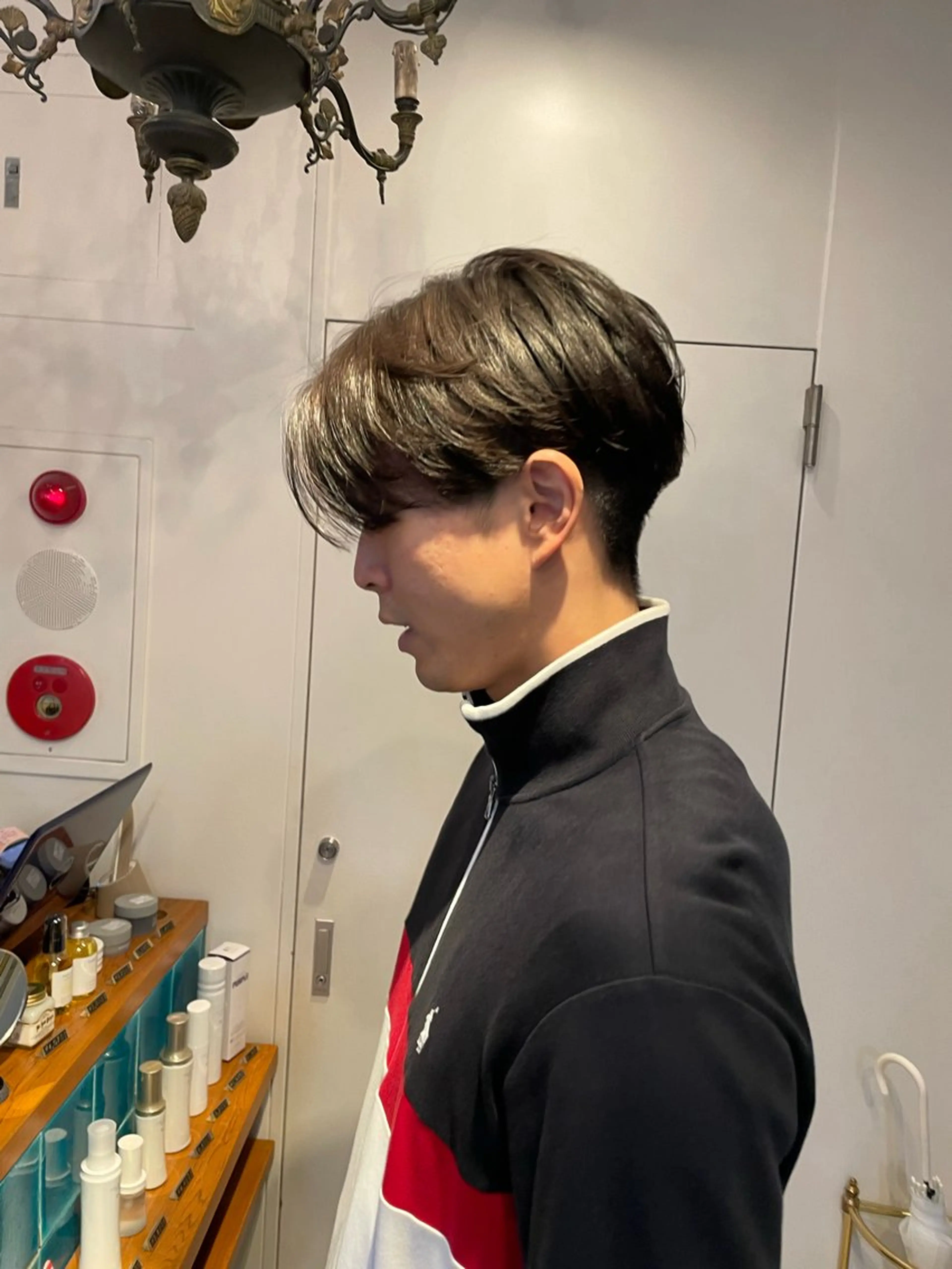 パーマ メンズ ナチュラル大人っぽい スタイル　MAORIのヘアスタイル