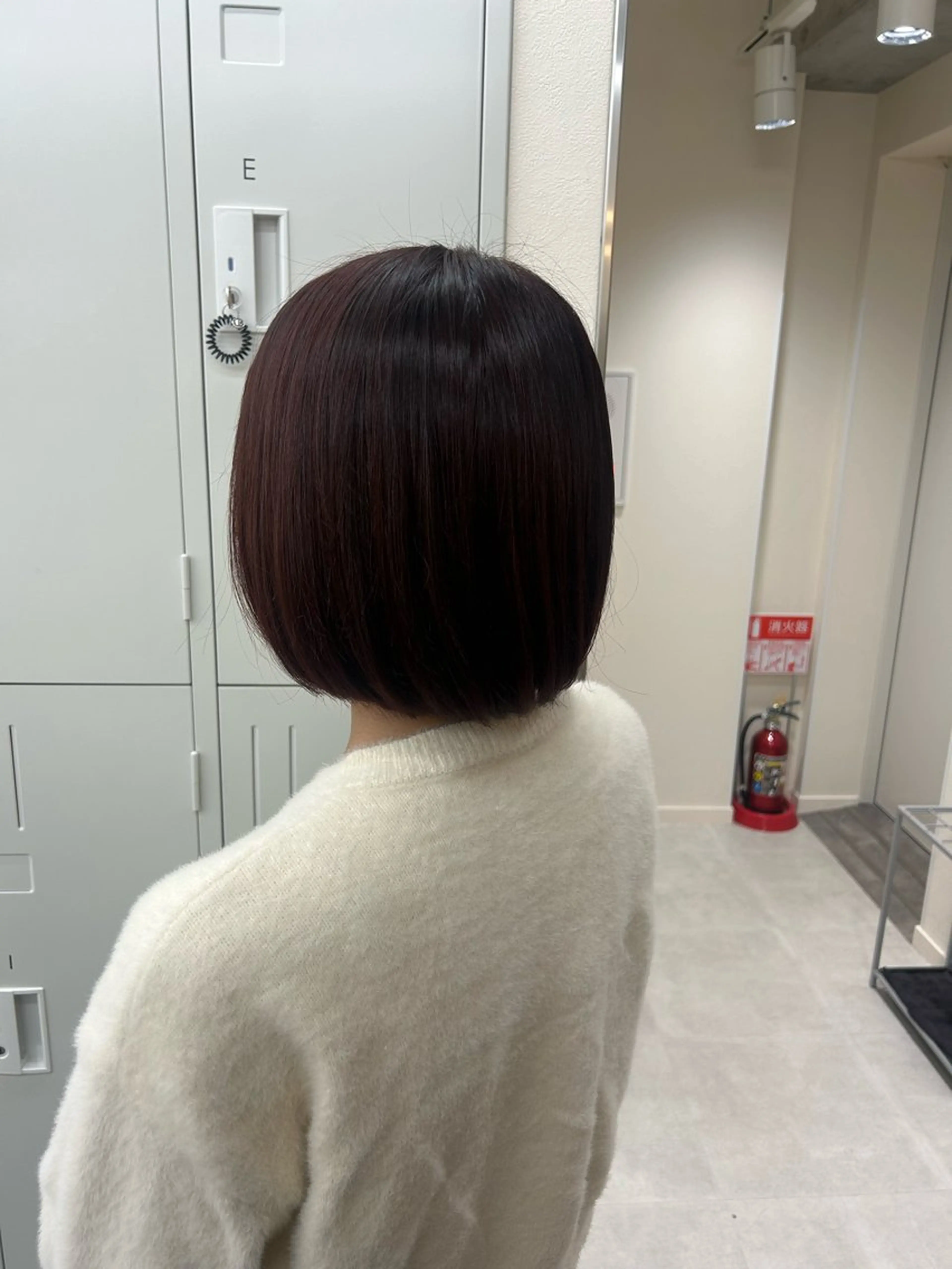 ミディアム ルナ/レイヤー /ベージュのヘアスタイル
