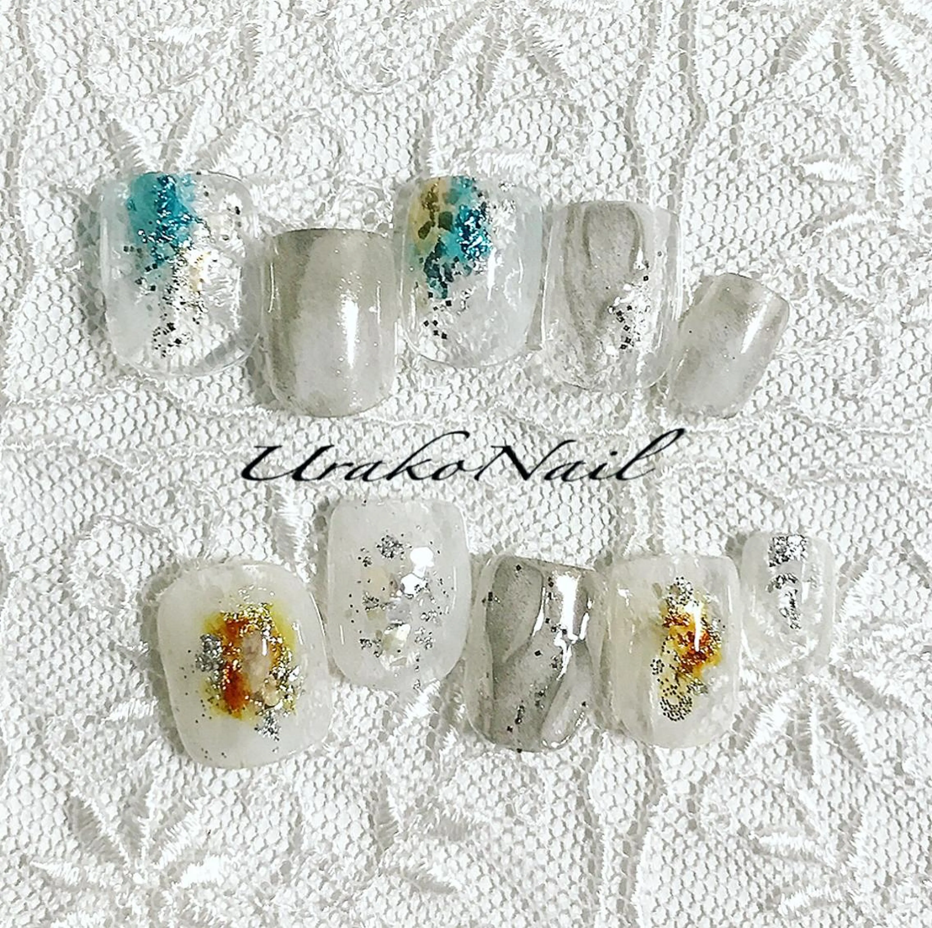 ネイル ハンドネイル UrakoNail 《nail》のネイルデザイン