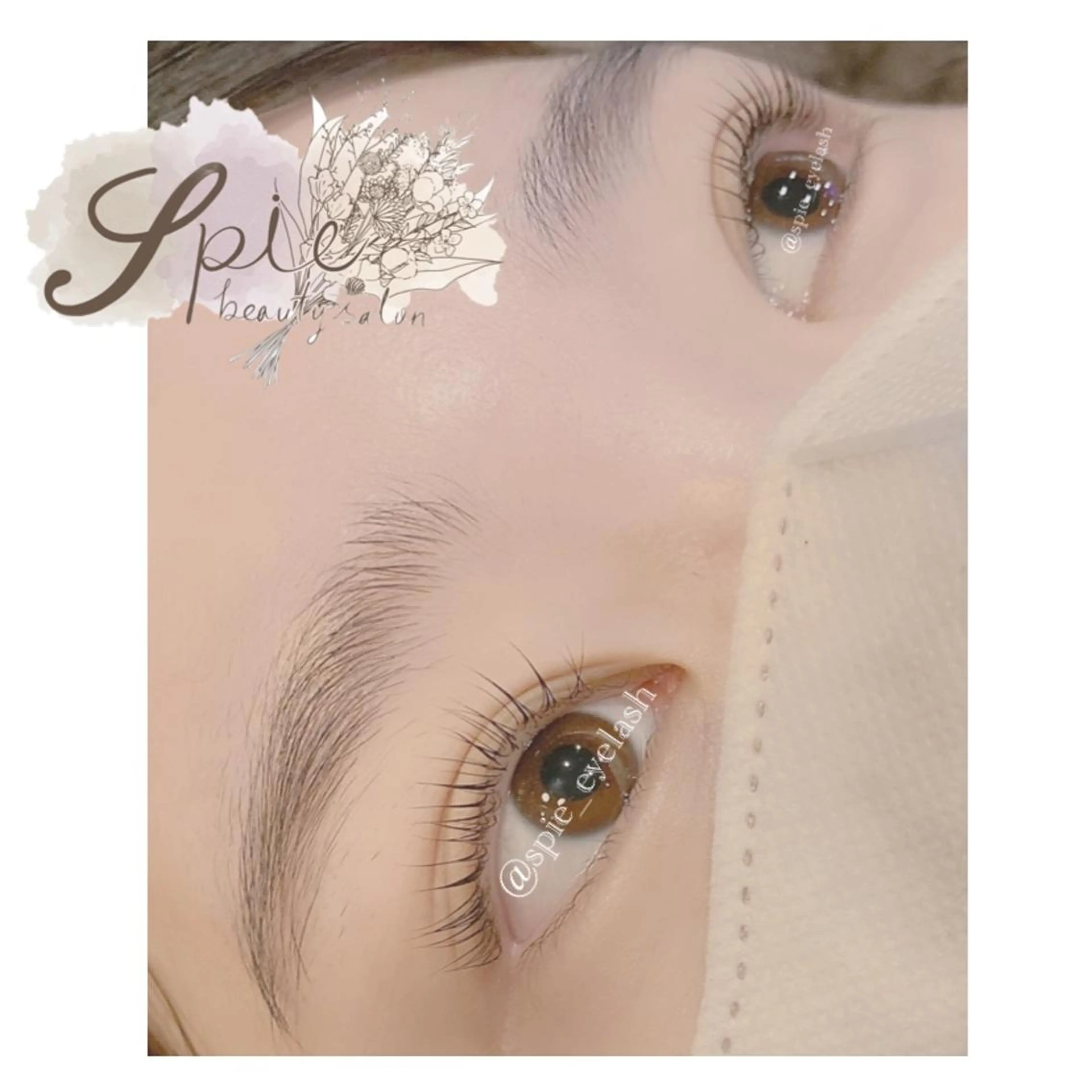 マツエク・マツパ 一重×まつ毛パーマ マツパ Eyelist nakaseのマツエク・マツパデザイン