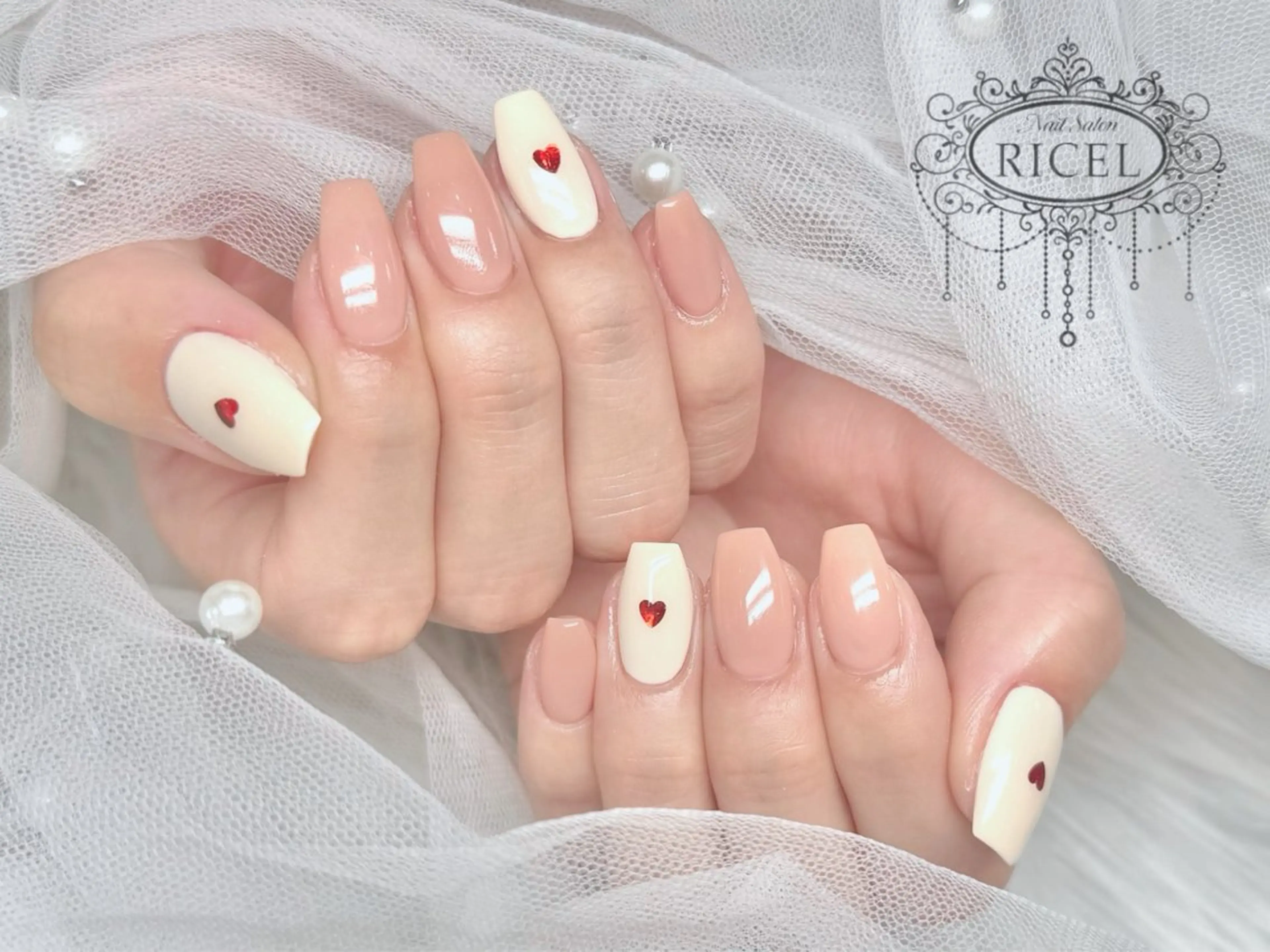 ネイル シンプルネイル ハンドネイル KANNA 💚のネイルデザイン