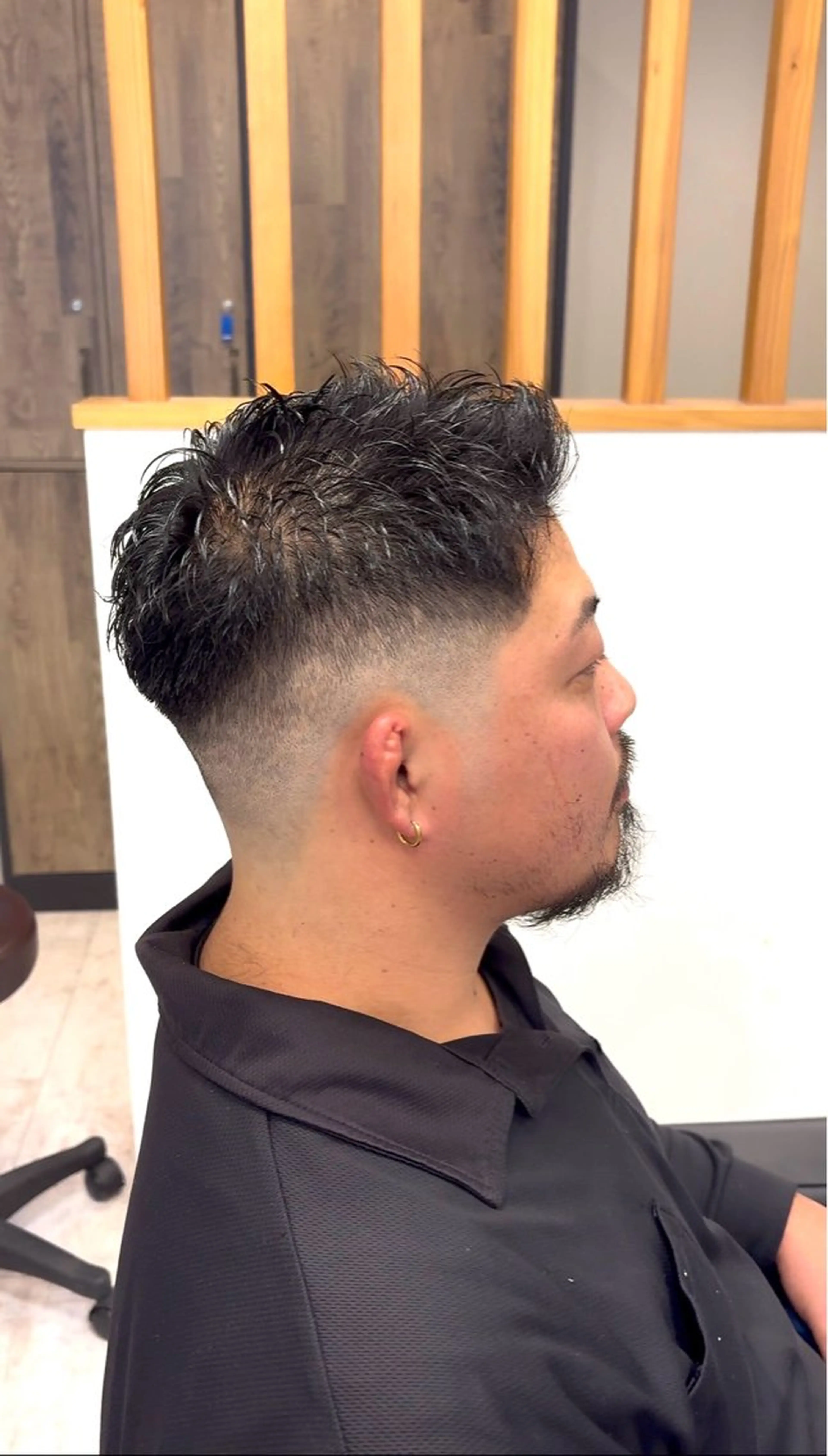 パーマ メンズ メンズサロン リョウタのヘアスタイル