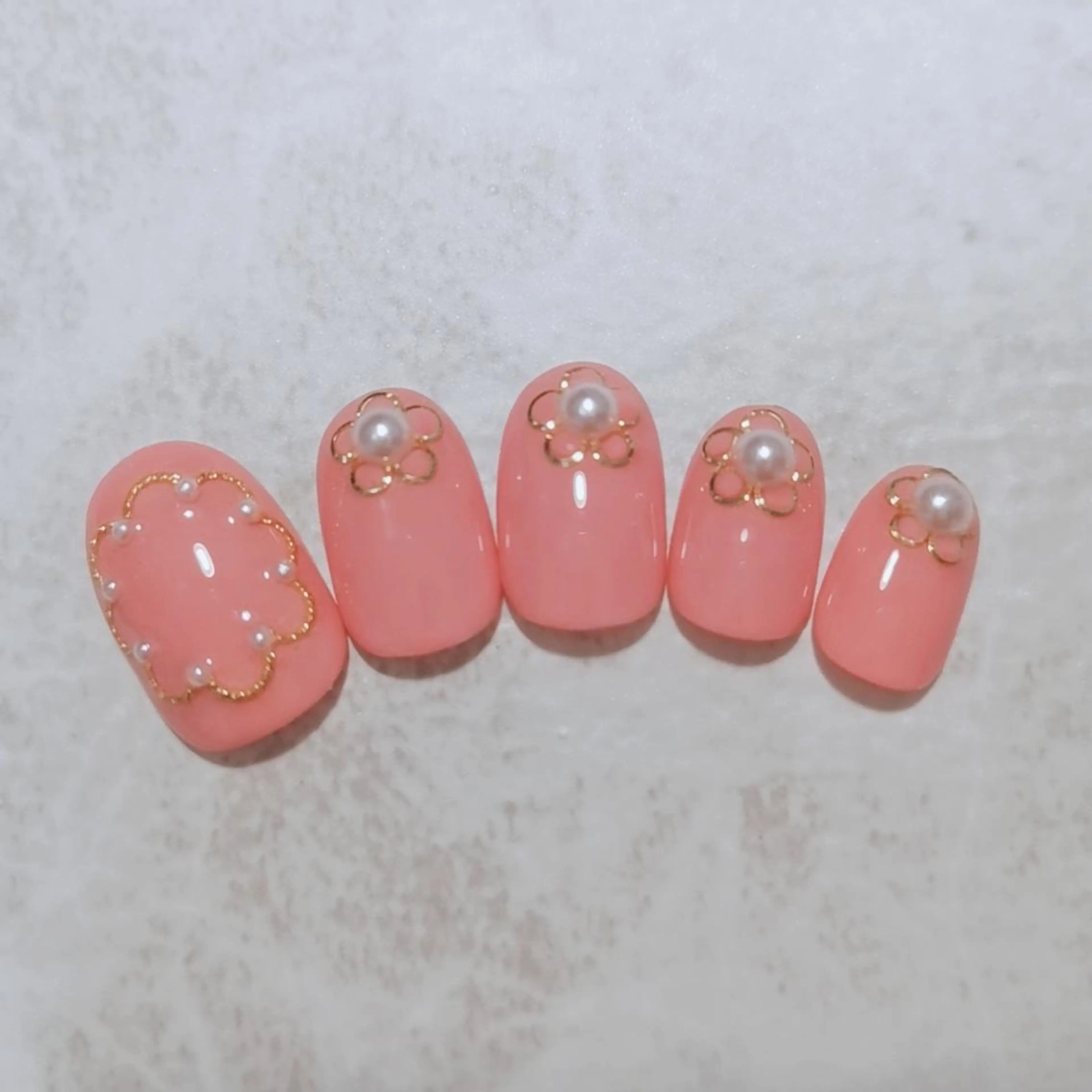 ネイル ピンク ハンドネイル reve あやののネイルデザイン