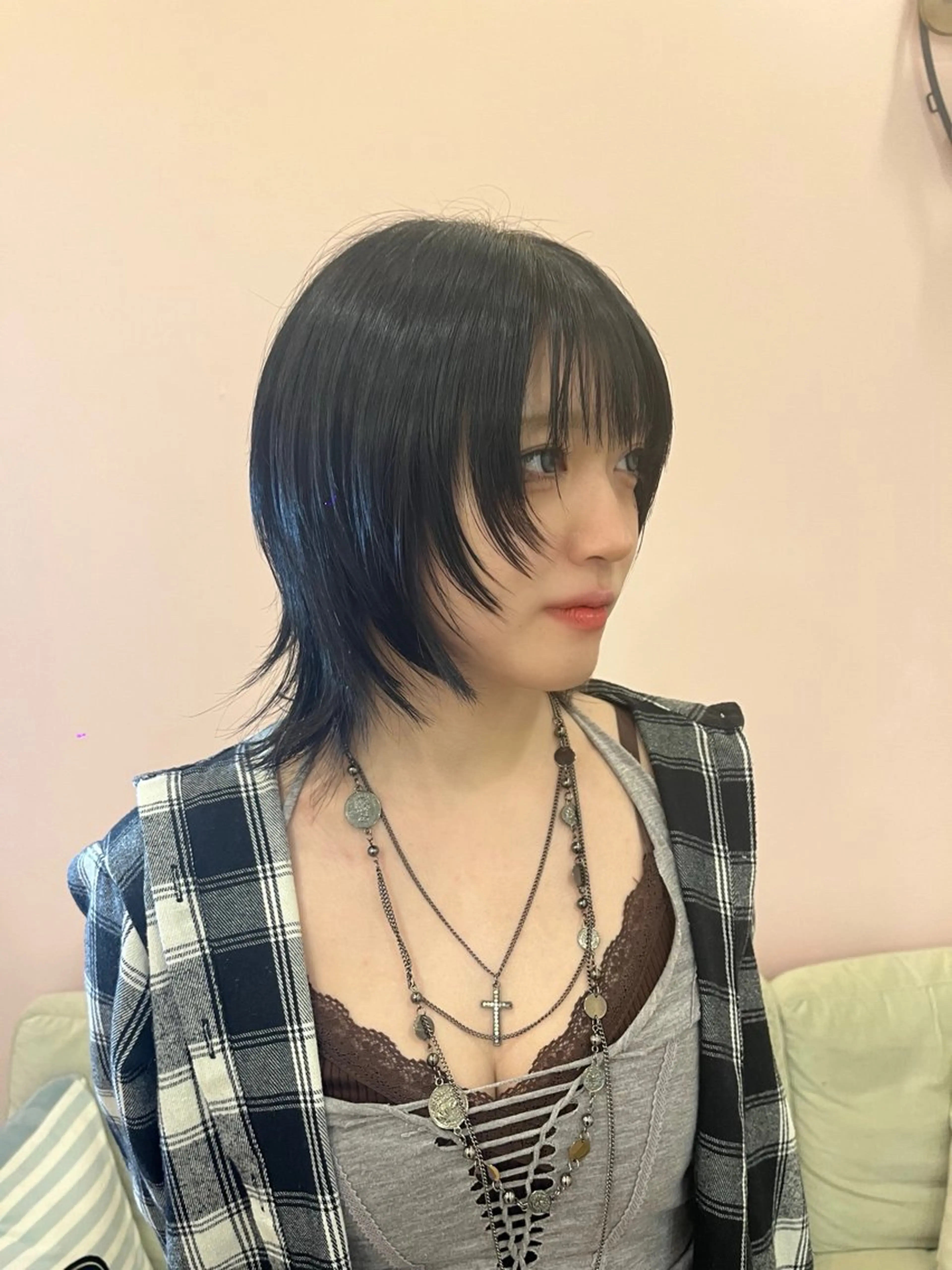 ミディアム 外川 生純美ೀ🌝のヘアスタイル