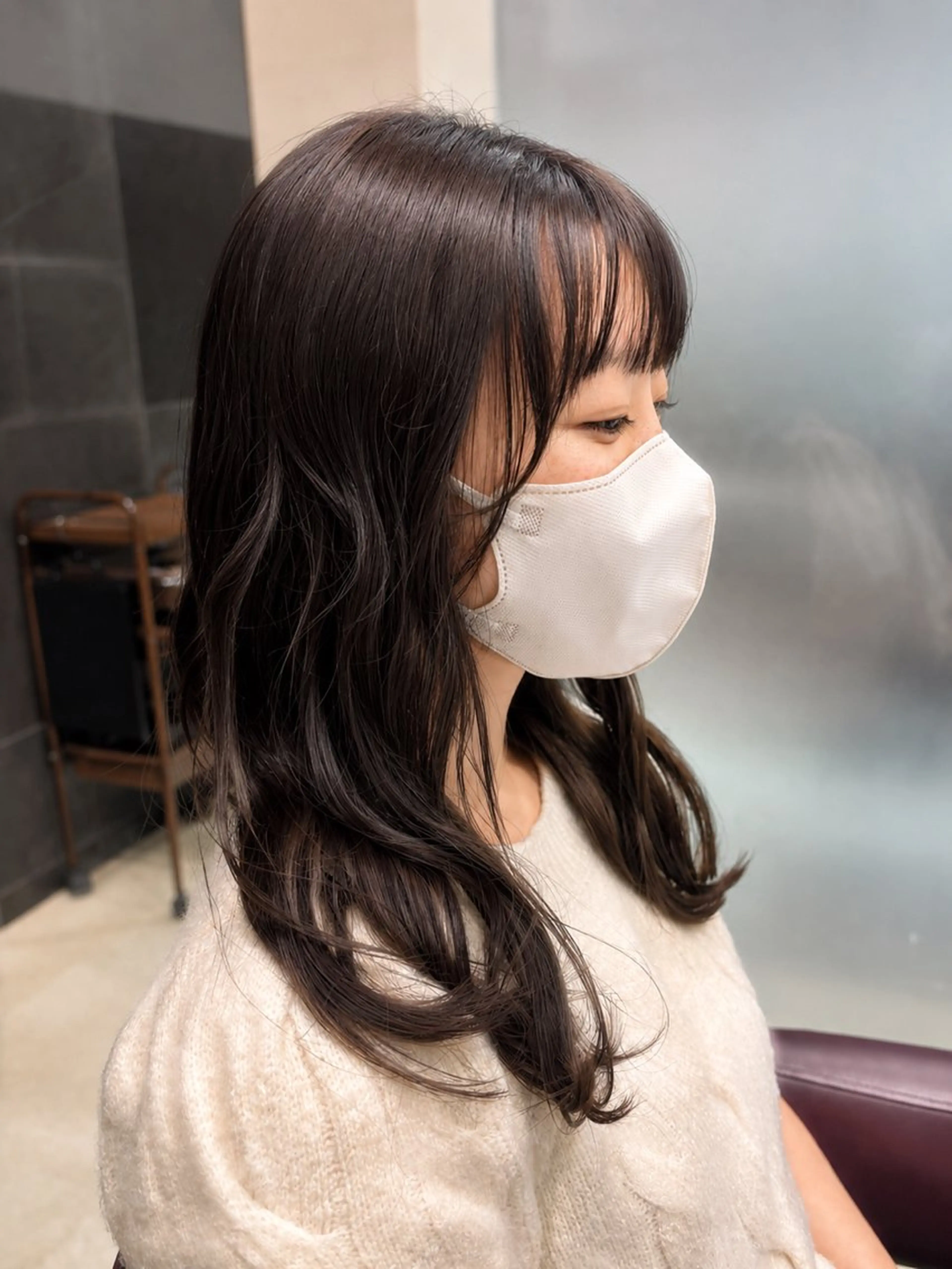カラー 透明感カラー グレージュ ヘアカラー Yoshida neiroのヘアスタイル