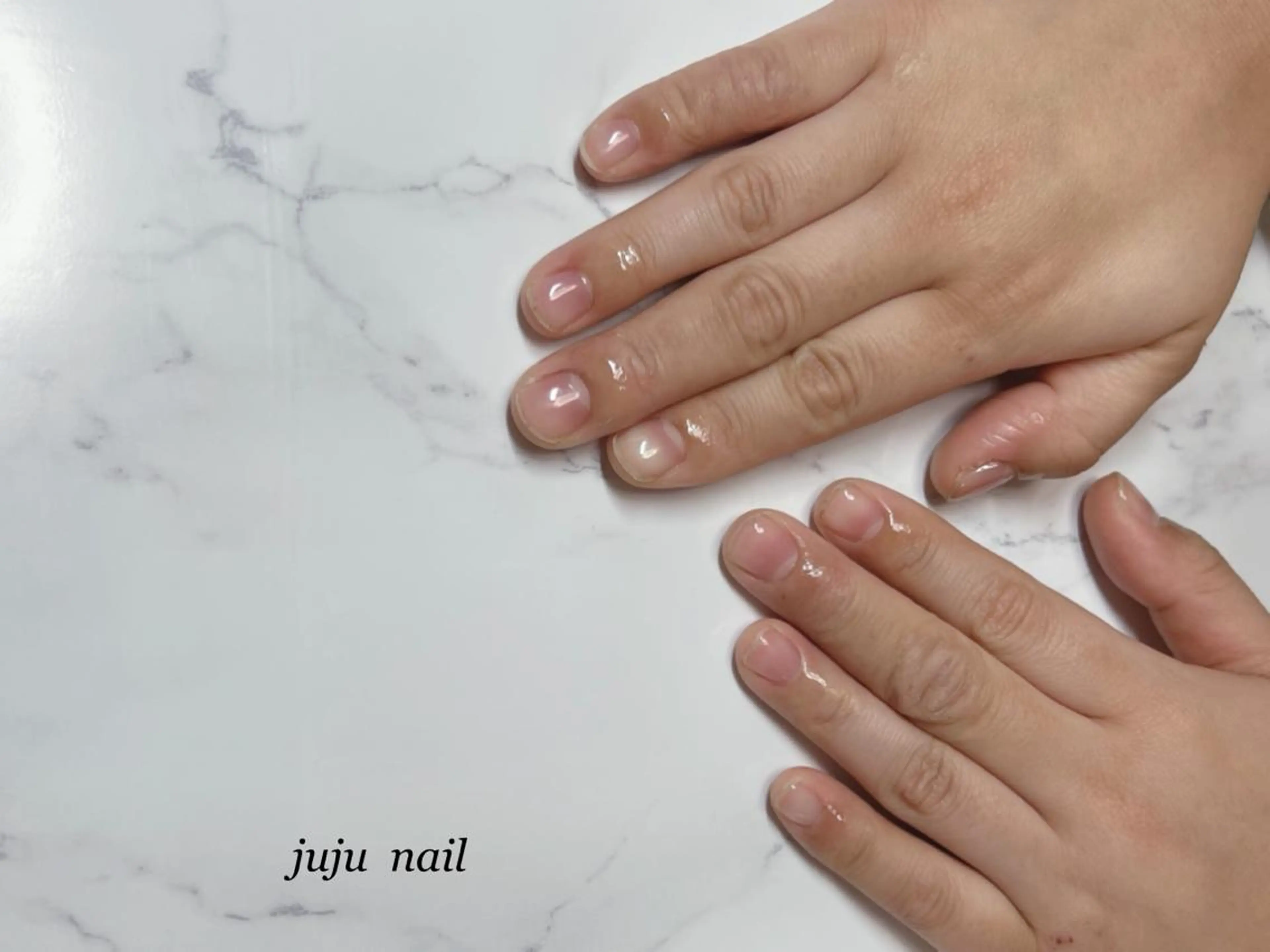 ネイル クリアネイル juju nailのネイルデザイン
