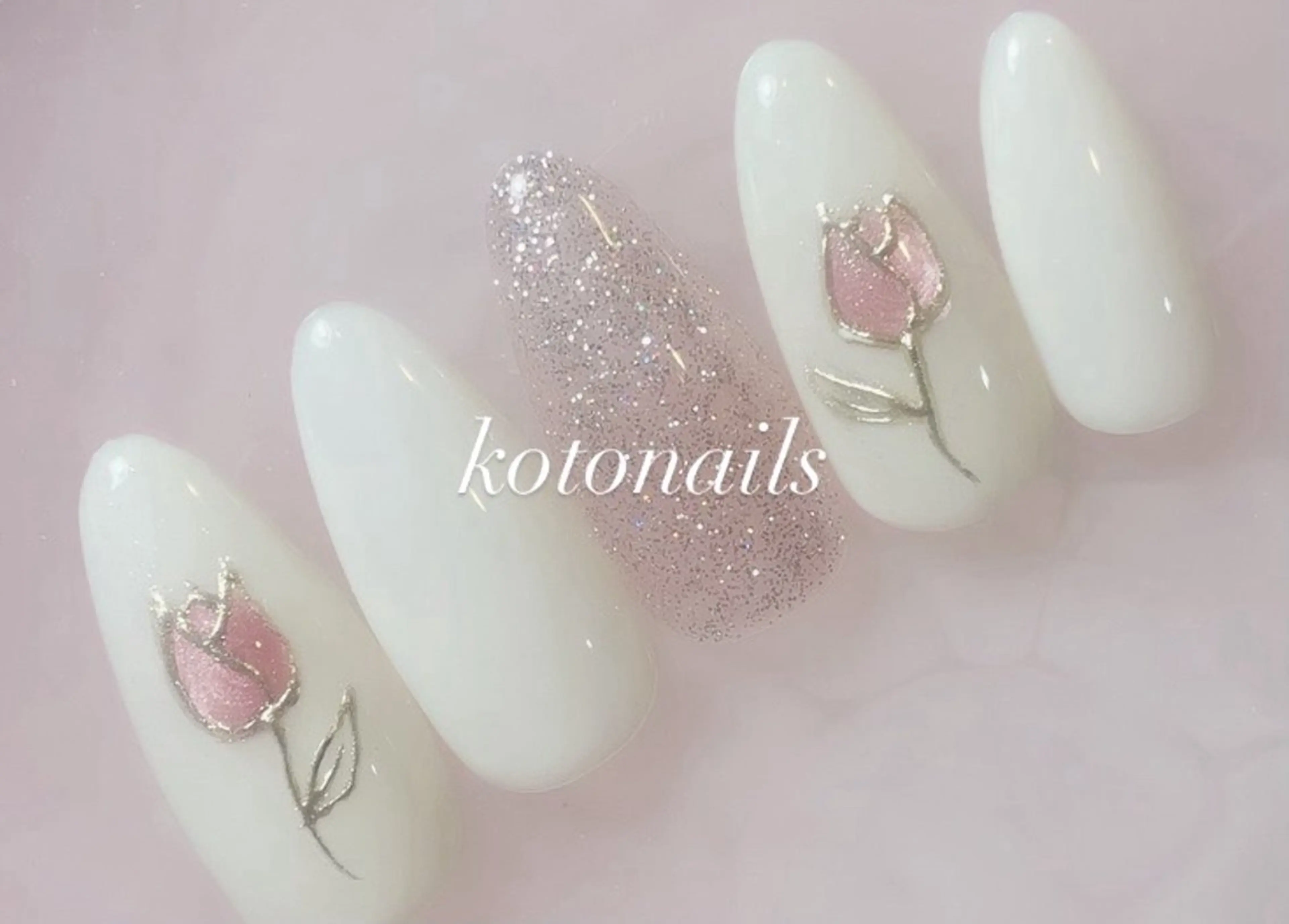 ネイル アートネイル 春ネイル koto nailsのネイルデザイン