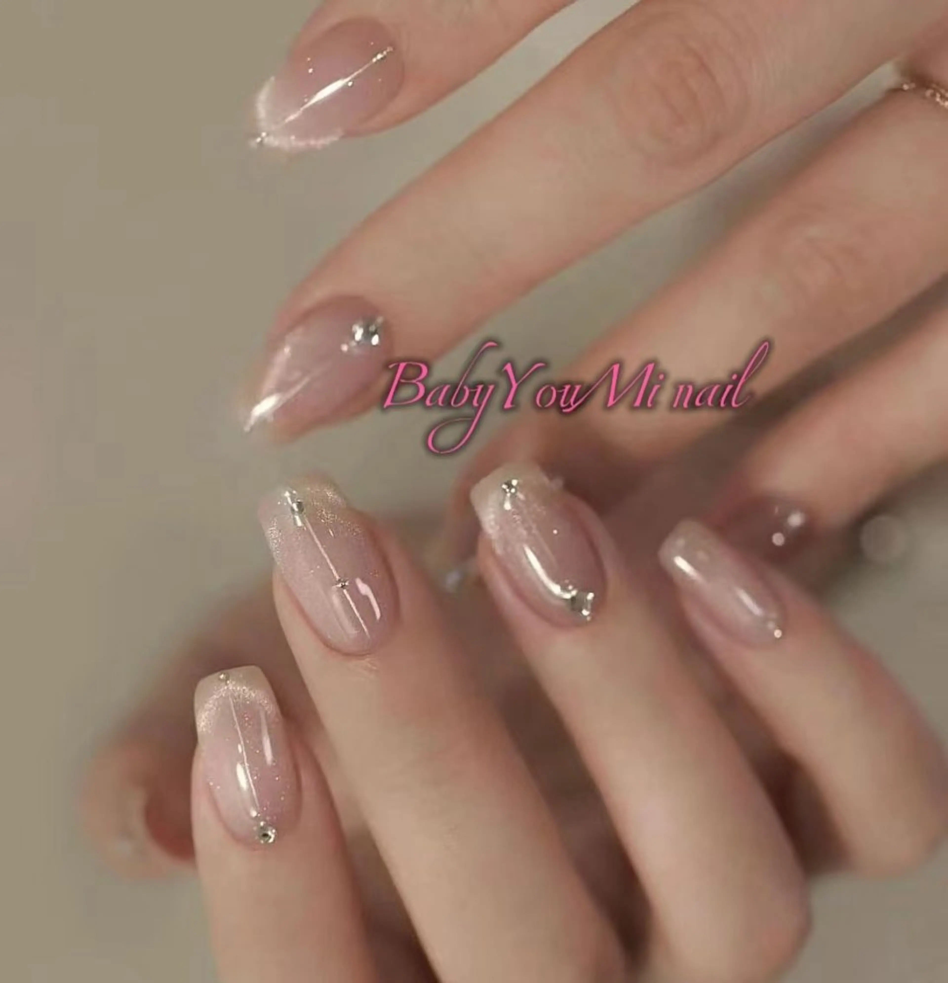 ネイル オーロラネイル フラワーネイル フットネイル フレンチネイル ジェルネイル ハンドネイル Oomiya 服部のネイルデザイン