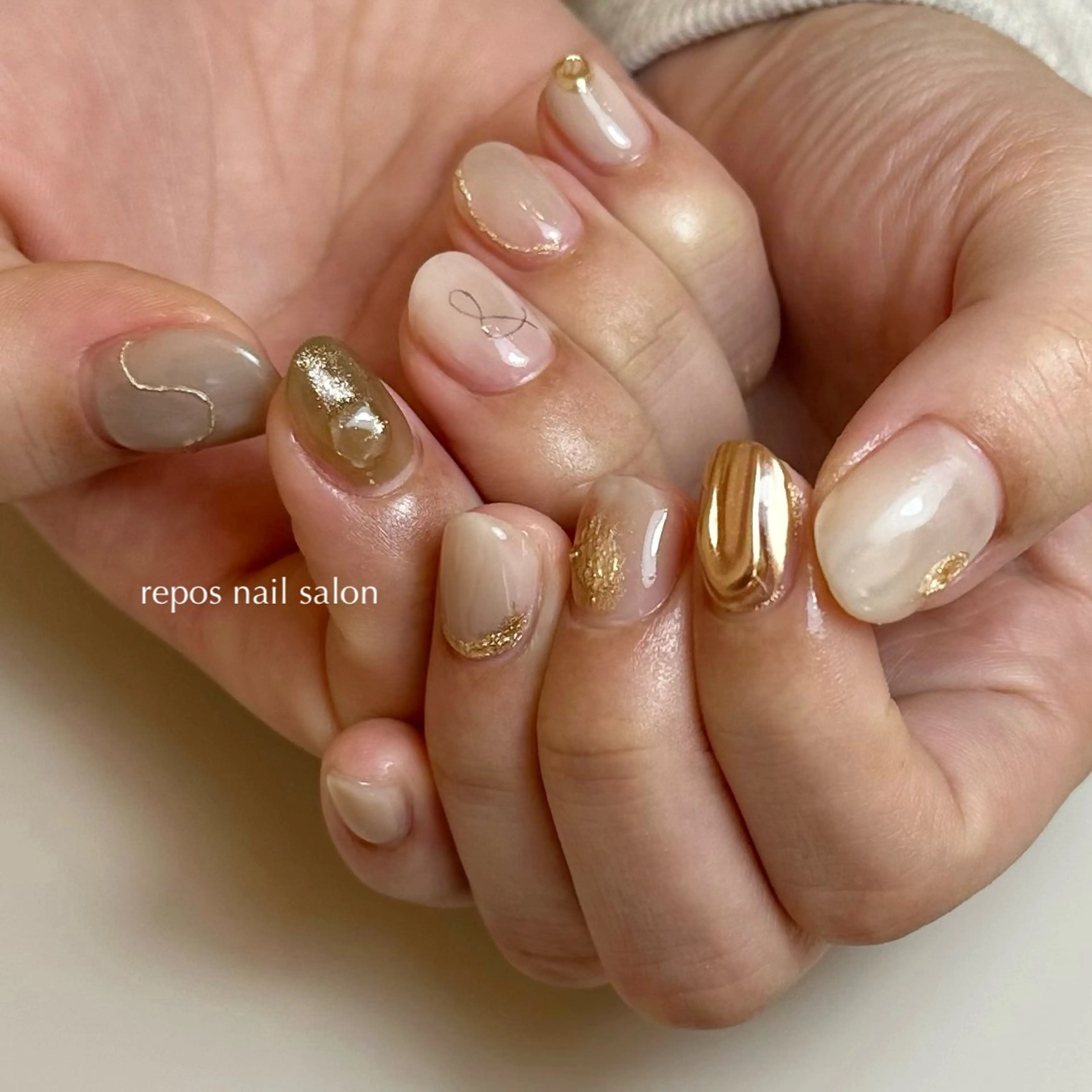 ネイル repos nail salonのネイルデザイン