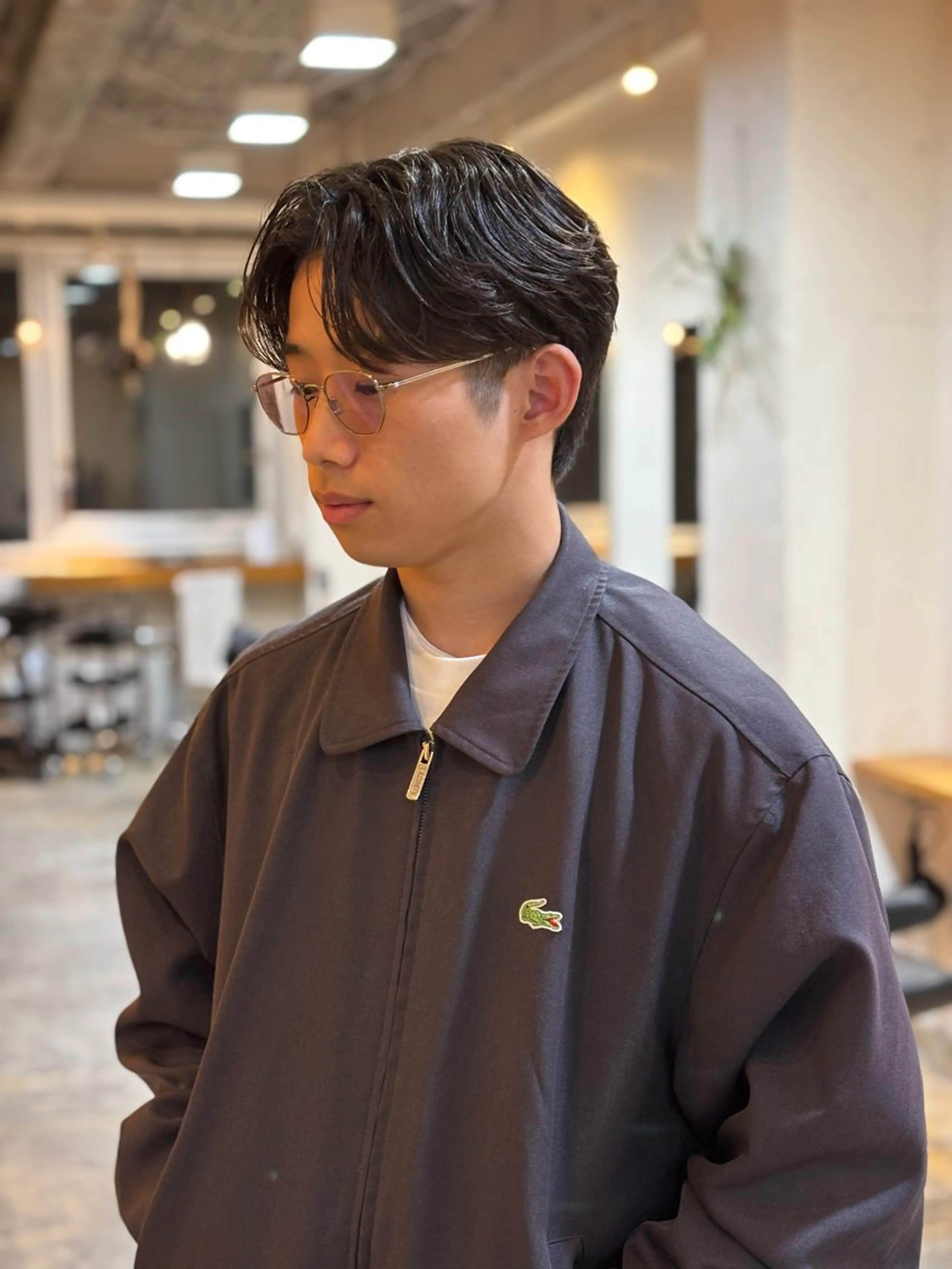 ショート パーマ メンズ ⚡️Hiroto/ men’sのヘアスタイル