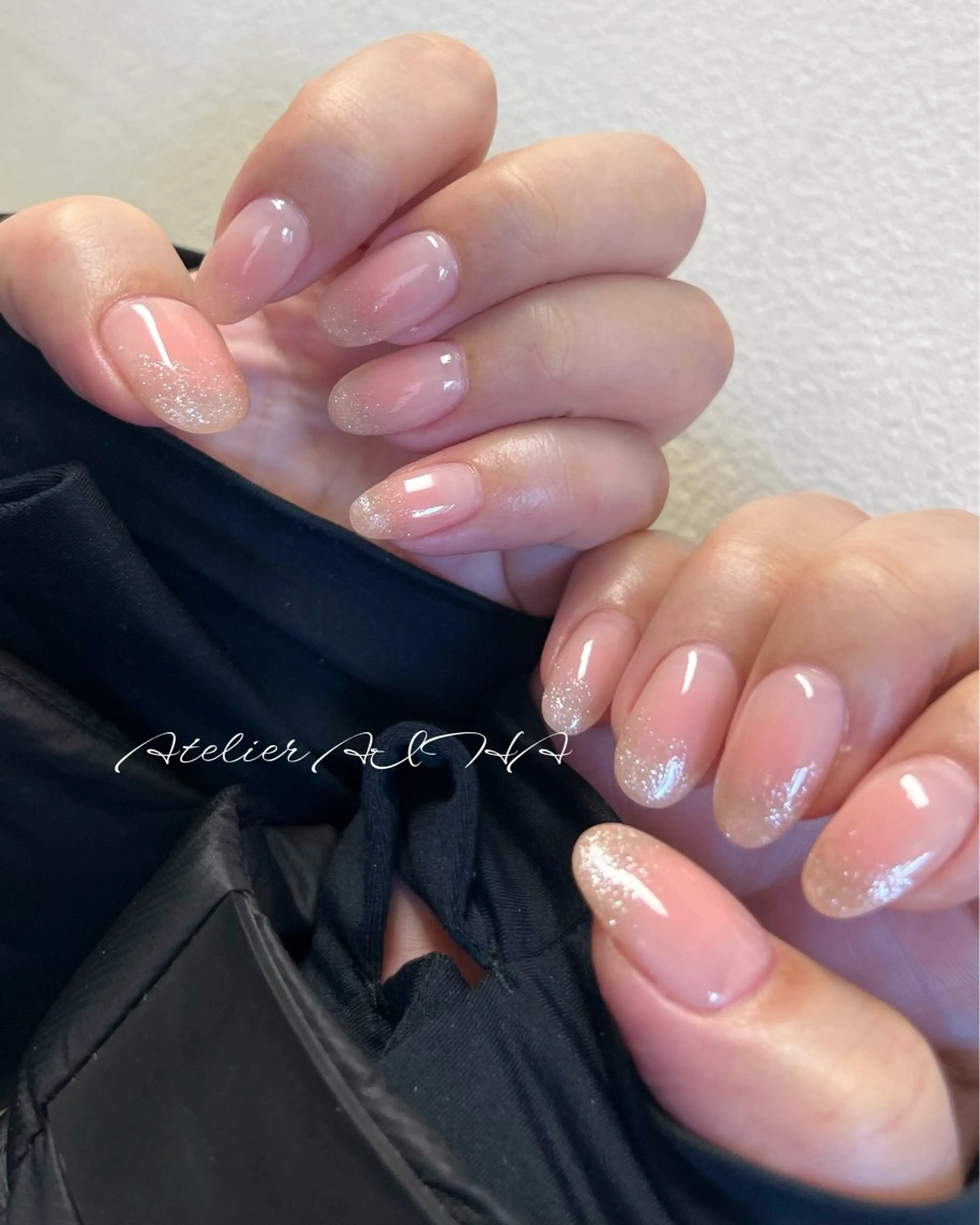 ミディアム ハンドネイル ハンドケア アトリエAIHA★ フィルイン推奨サロンのネイルデザイン