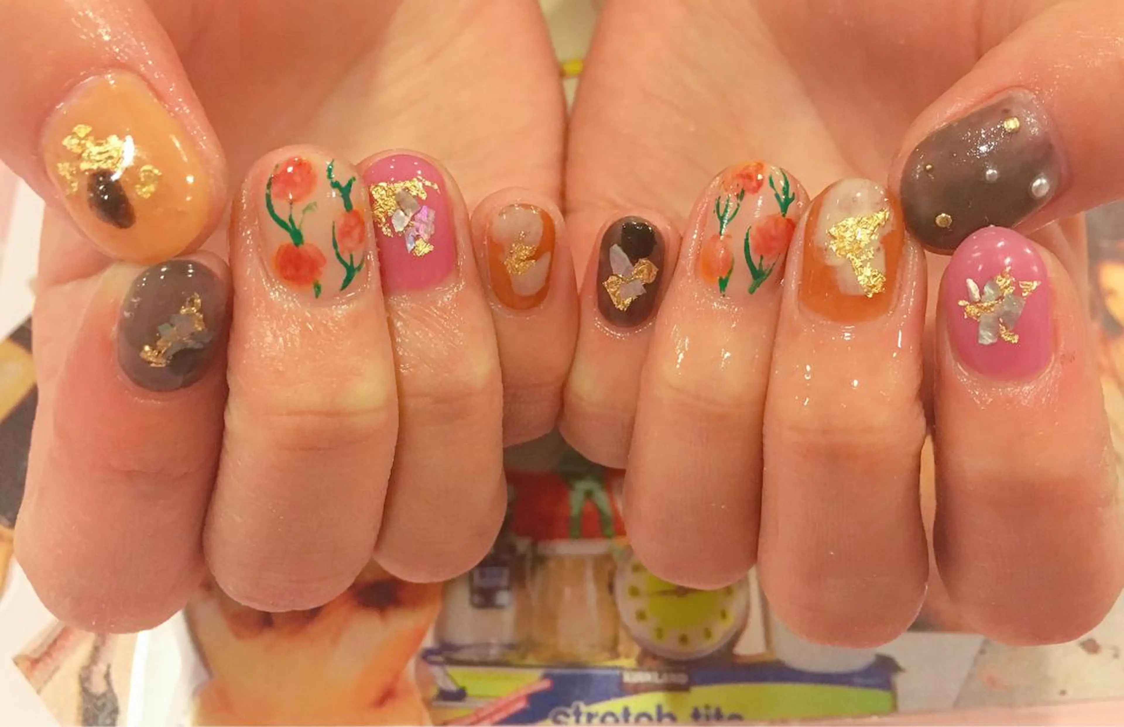 ネイル ハンドネイル にしぐち はるかのネイルデザイン