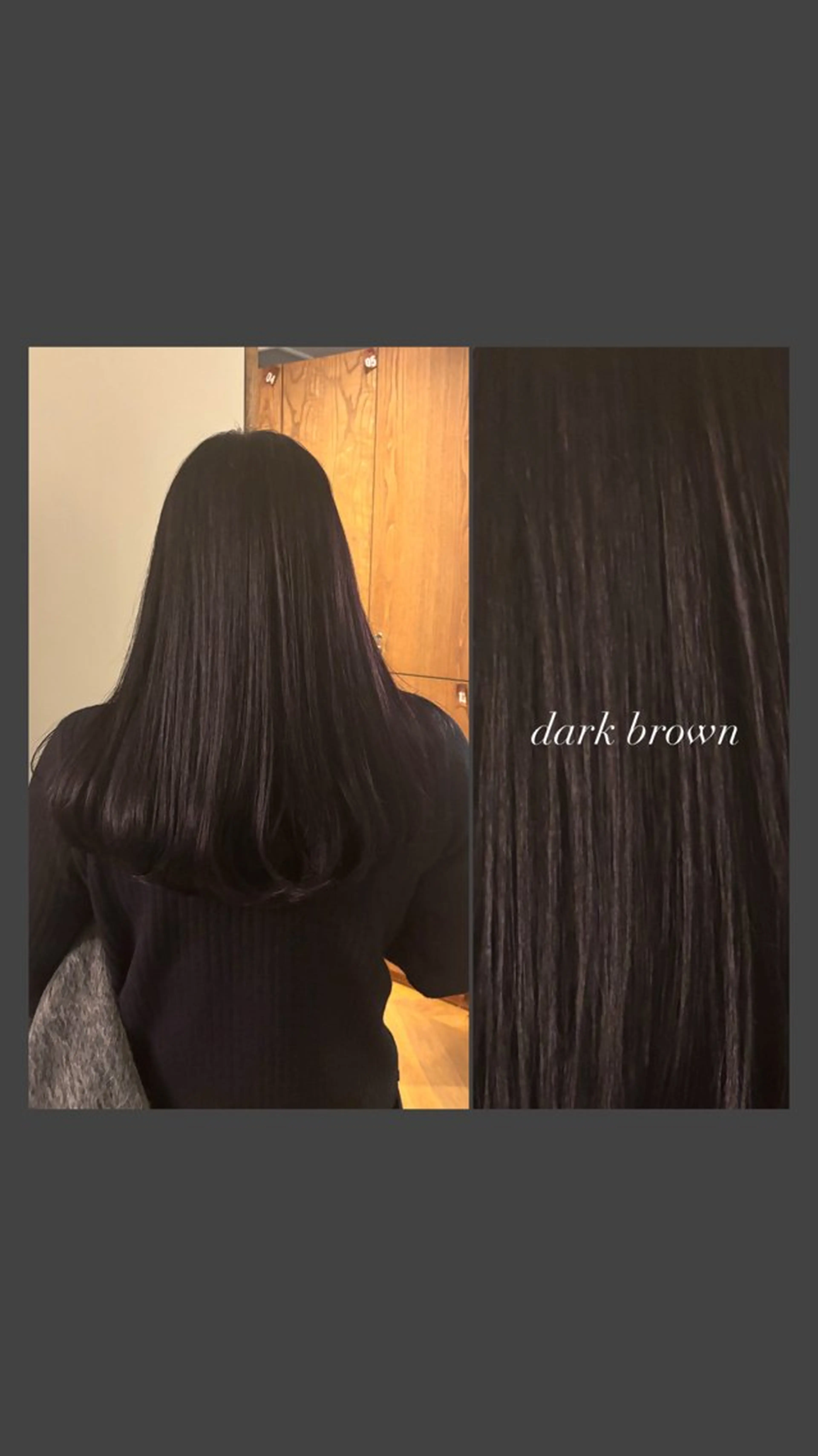 ロング カラー 透明感カラー 春モテカラー/うる艶 ストレート/羽菜のヘアスタイル