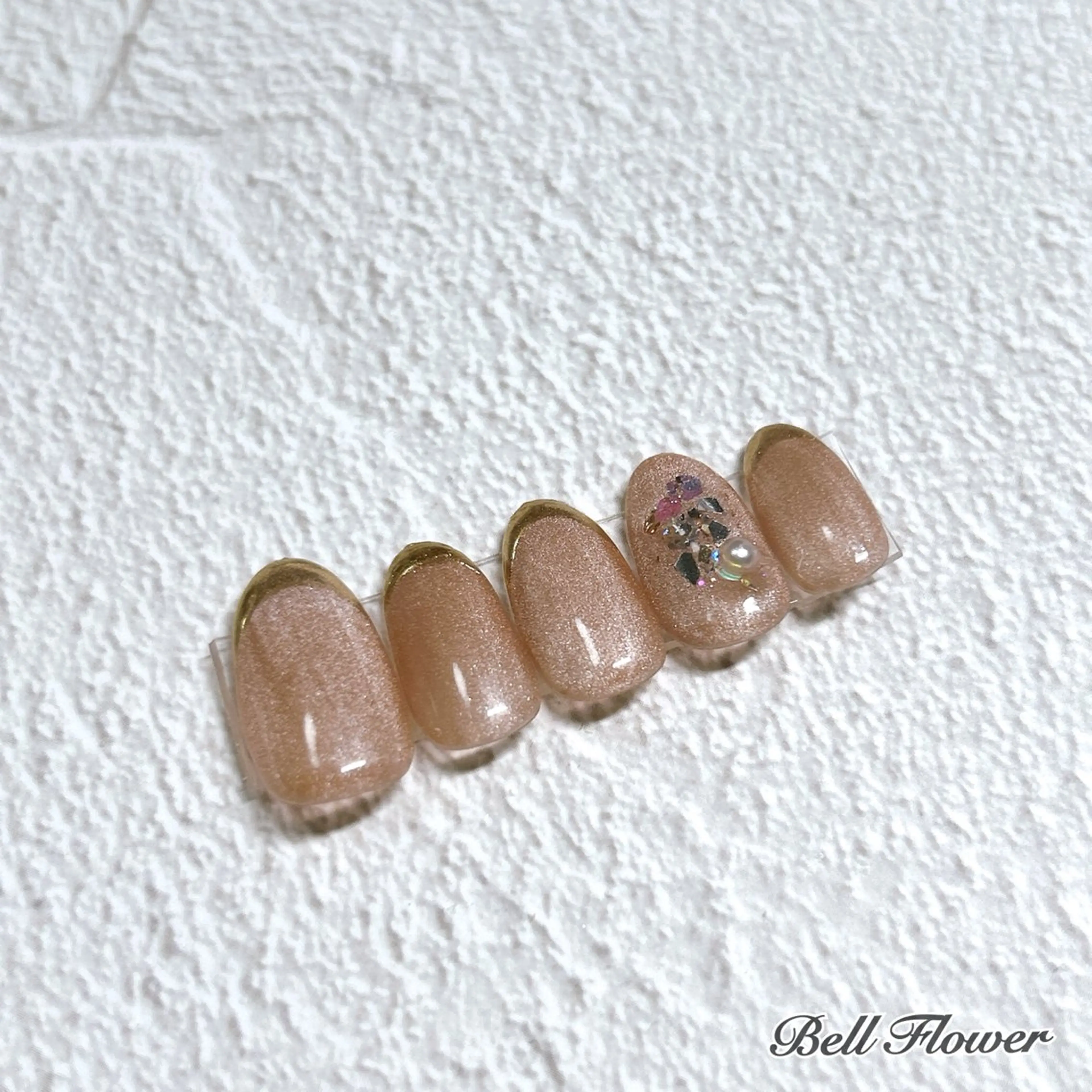 ネイル ハンドネイル Bell Flowerのネイルデザイン