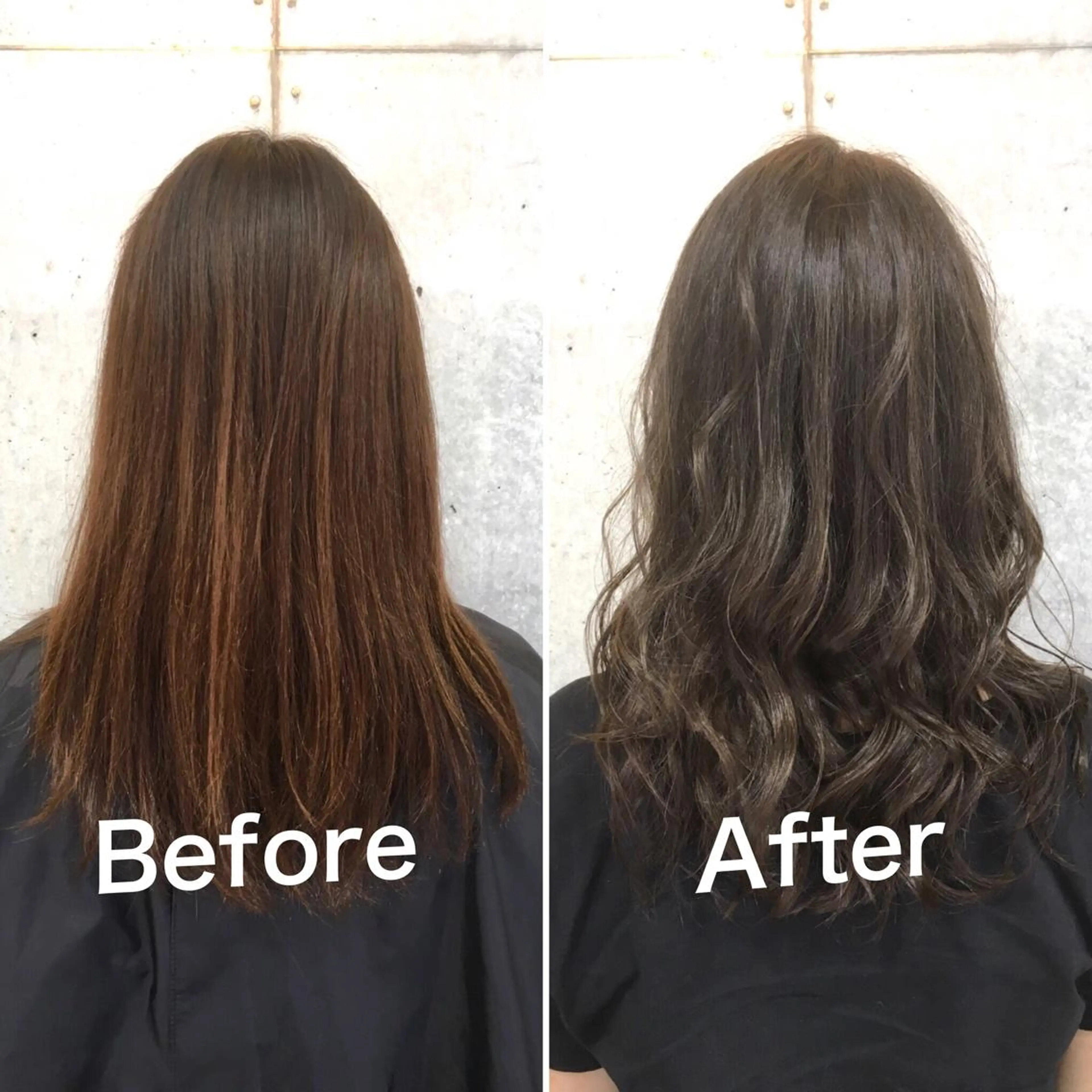 カラー アディクシーカラー オレンジ カット トリートメント 佐瀬竜矢PRIMAL /portのヘアスタイル