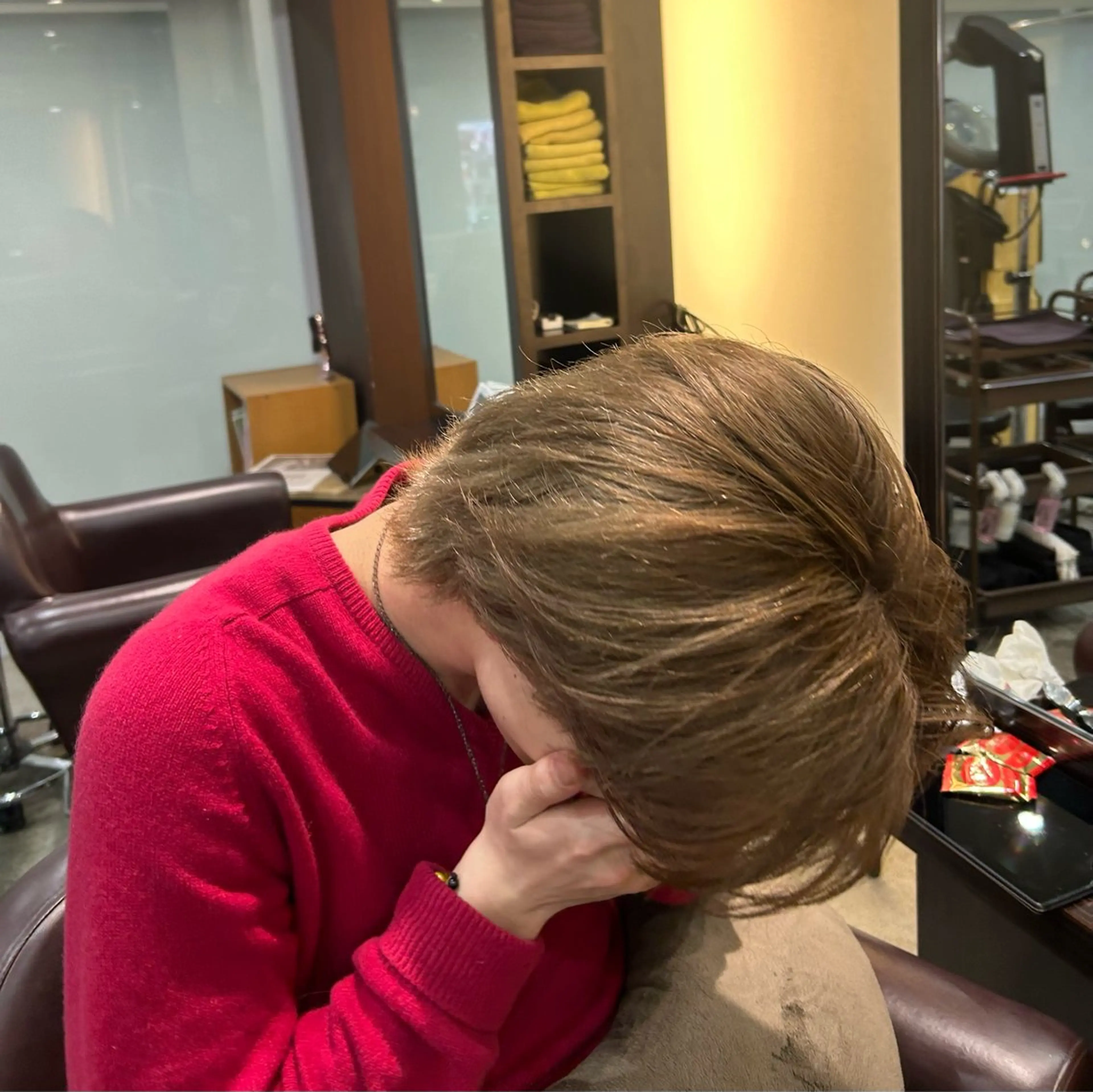 カラー メンズ Rin 🫧のヘアスタイル